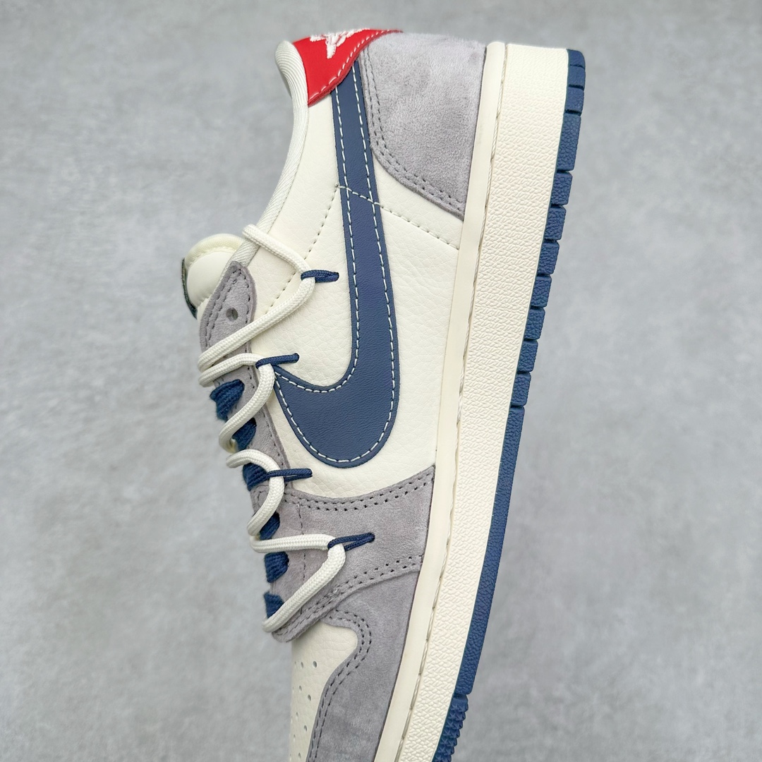 图片[7]-TS x Air Jordan AJ1 Low 倒钩低帮联名定制配色SJ0086-140 原厂内置气垫魔块 A模大底 头层小牛皮 鞋舌AJ原厂专用牛津布+AJ专用反口珍珠布+原厂无杂质高弹内里海棉+特殊封边弹力鞋带 尺码：36 36.5 37.5 38 38.5 39 40 40.5 41 42 42.5 43 44 44.5 45 46 47.5-选品中心