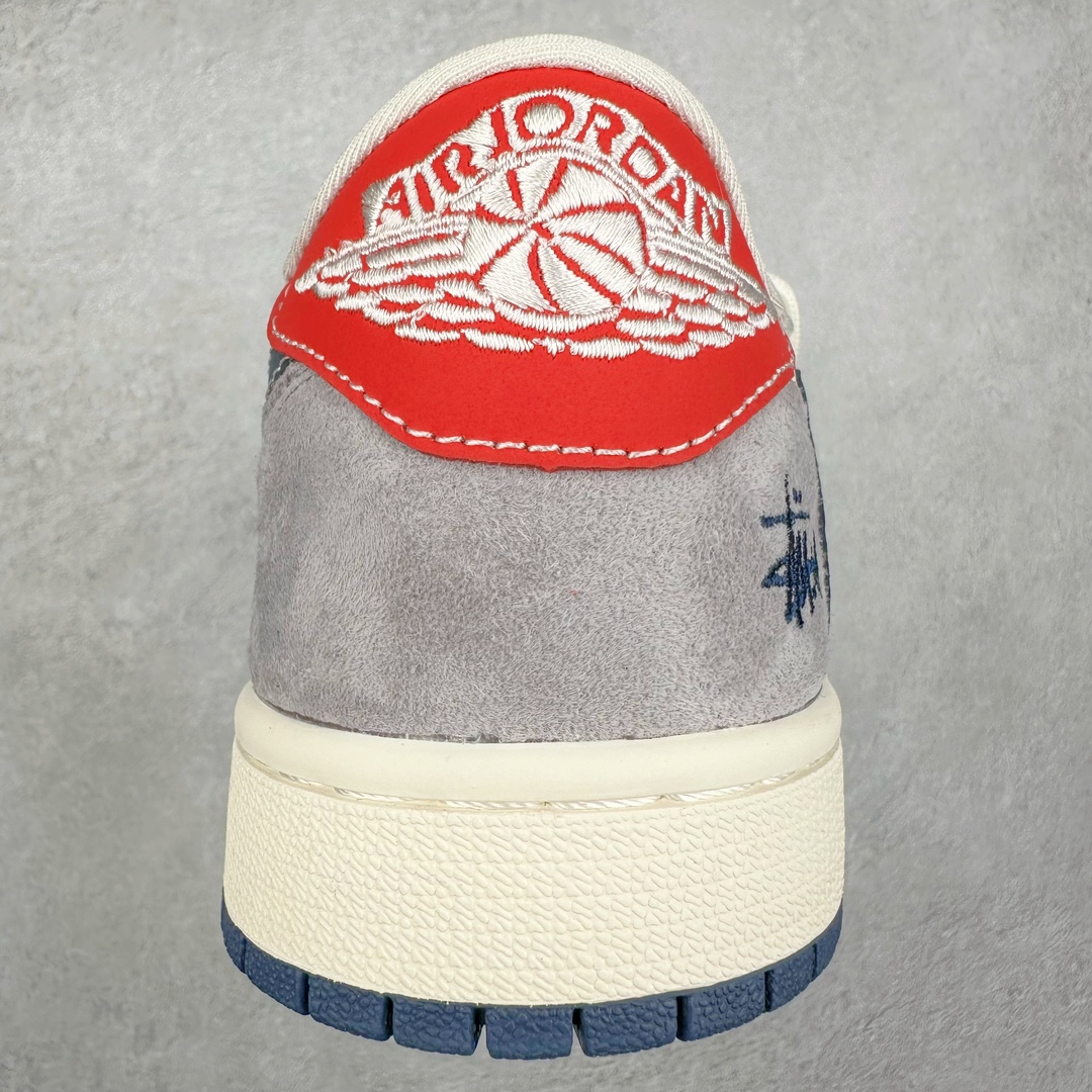 图片[8]-TS x Air Jordan AJ1 Low 倒钩低帮联名定制配色SJ0086-140 原厂内置气垫魔块 A模大底 头层小牛皮 鞋舌AJ原厂专用牛津布+AJ专用反口珍珠布+原厂无杂质高弹内里海棉+特殊封边弹力鞋带 尺码：36 36.5 37.5 38 38.5 39 40 40.5 41 42 42.5 43 44 44.5 45 46 47.5-选品中心