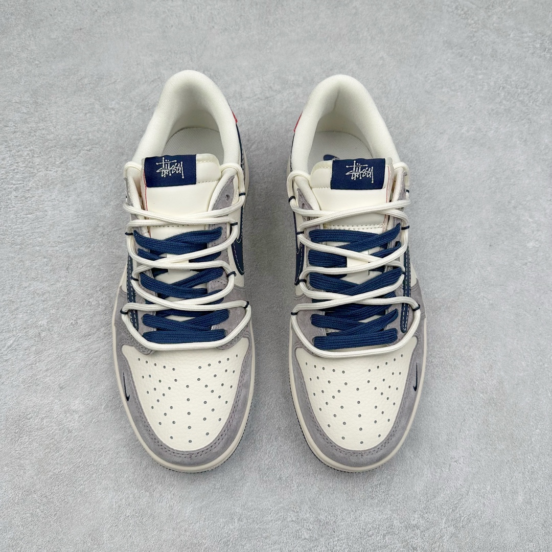 图片[2]-TS x Air Jordan AJ1 Low 倒钩低帮联名定制配色SJ0086-140 原厂内置气垫魔块 A模大底 头层小牛皮 鞋舌AJ原厂专用牛津布+AJ专用反口珍珠布+原厂无杂质高弹内里海棉+特殊封边弹力鞋带 尺码：36 36.5 37.5 38 38.5 39 40 40.5 41 42 42.5 43 44 44.5 45 46 47.5-选品中心