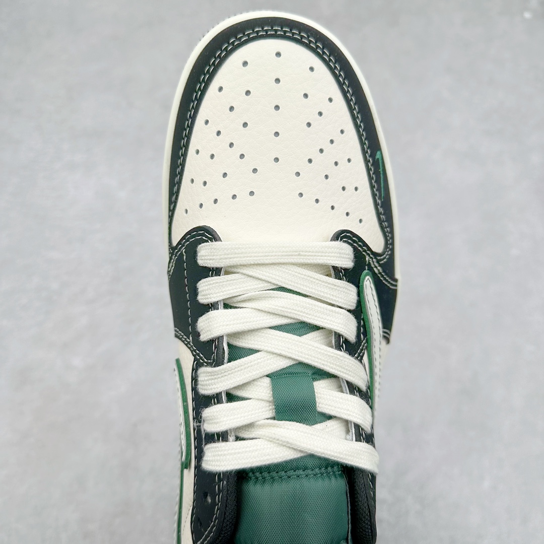 图片[4]-TS x Air Jordan AJ1 Low 倒钩低帮联名定制配色 SJ2068-114 原厂内置气垫魔块 A模大底 头层小牛皮 鞋舌AJ原厂专用牛津布+AJ专用反口珍珠布+原厂无杂质高弹内里海棉+特殊封边弹力鞋带 尺码：36 36.5 37.5 38 38.5 39 40 40.5 41 42 42.5 43 44 44.5 45 46 47.5-选品中心