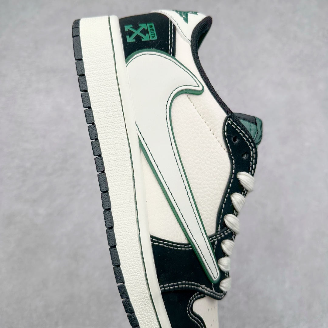 图片[6]-TS x Air Jordan AJ1 Low 倒钩低帮联名定制配色 SJ2068-114 原厂内置气垫魔块 A模大底 头层小牛皮 鞋舌AJ原厂专用牛津布+AJ专用反口珍珠布+原厂无杂质高弹内里海棉+特殊封边弹力鞋带 尺码：36 36.5 37.5 38 38.5 39 40 40.5 41 42 42.5 43 44 44.5 45 46 47.5-选品中心