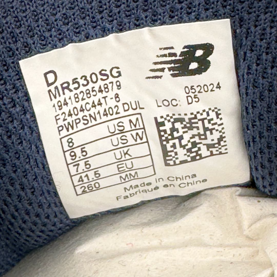 图片[11]-＃G版纯原 New Balance NB530 新百伦复古透气跑步鞋 全套原楦原纸板原厂数据开发 同步原鞋一次Model大底 全鞋电脑针车加持 原厂网布TPU高频工艺 正确中底拉帮 高密度丽新布中底 抛弃过往以皮革为主的人气轮廓 以极具复古风范的跑鞋外观呈现 设计上全鞋以简约清爽的纯白色作基底 鞋身覆盖大面积织物网眼材质 并于鞋头、鞋带孔眼片等细节处点缀对比鲜明的反光银镀层凸显 鞋舌、侧身等位置则辅以一贯的「N」字标志和品牌徽标彰显身份 最后通过搭载的 ABZORB 缓震中底完善整体造型 尺码：36 37 37.5 38 38.5 39.5 40 40.5 41.5 42 42.5 43 44 44.5 45 45.5 46.5 47-选品中心