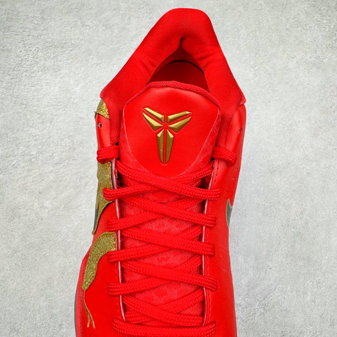 图片[5]-＃S2纯原 NK Kobe 5 Protro\\\”Year of the Mamba\\\” 科比五代 蛇年 大红 HF5182-600 Zoom Turbo气垫➕后掌EVA缓震 实战配置直接拉满 原楦纸板开发 鞋身流线型、后跟塑形 区分土肥圆 原档数据3D打印 鞋面细节匹配原版 全身鞋材卡料色独家定制 唯一正确喷漆SWOOSH NK专利Flyknit飞线科技，给予鞋身足够抗扭矩力 真实底模最大48.5 实战利器 专供海外市场 尺码：40 40.5 41 42 42.5 43 44 44.5 45 46 47.5 48.5 （脚宽、脚胖 建议买大半码）-选品中心