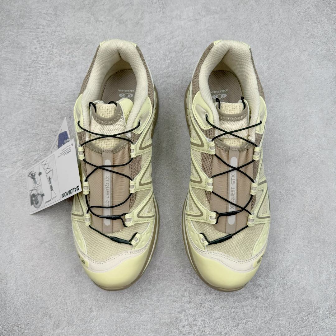 图片[2]-＃X版 Salomon XT-QUEST ADV 萨洛蒙潮流越野机能户外功能鞋 纯原外贸平台特供订单 耗时半年巨作 全套原纸板楦头开发 原厂特供网布配套加持 确保原汁原味 完美呈现版型 原档数据独家私模五层组合大底 男女鞋同步官方开发至46.5 原装Ortholite轻量化鞋垫 中底布带钢印编号 原厂TPU锁扣 进口港宝加持 后跟自然饱满 还原公司包裹性 基于 SALOMON 初代 XT 鞋身造型并搭载 4D ADVANCED CHASSIS™ 大底打造而成 为这款 XT-QUEST 带来了多项足部控制与保护等功能性 如在运动过程中控制左右晃动的过程而提高稳定性、改善长途越野过程中足中到足尖的过渡、提高感知岩石的精确度以抵抗尖锐物体对脚底的伤害以及采用动态缓冲来增强穿着舒适感 从而减轻疲劳感 使 XT-QUEST 成为一双舒适且安全的户外之履 尺码：36 36.5 37.5 38 38.5 39 40 40.5 41 42 42.5 43 44 44.5 45 46 46.5-选品中心