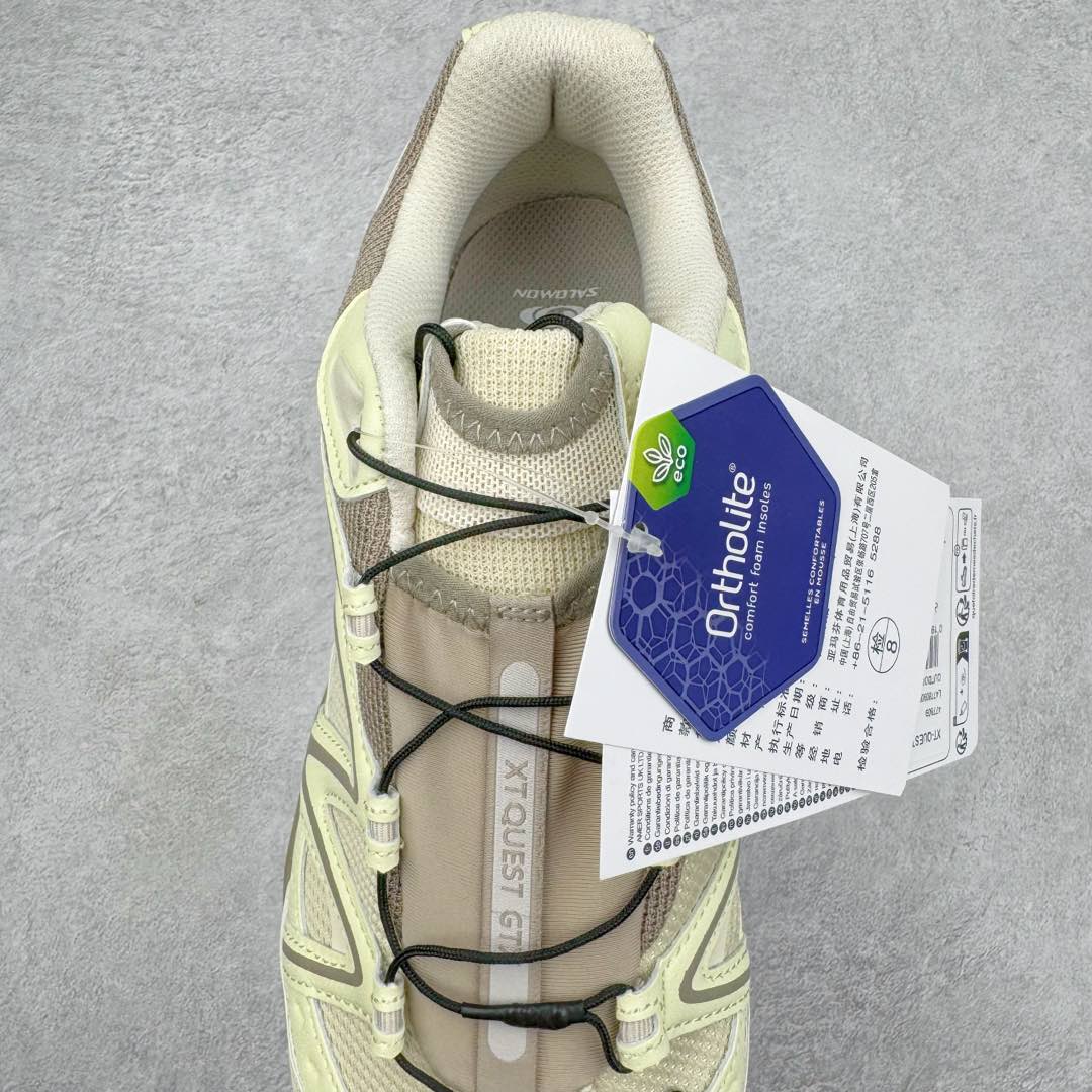图片[5]-＃X版 Salomon XT-QUEST ADV 萨洛蒙潮流越野机能户外功能鞋 纯原外贸平台特供订单 耗时半年巨作 全套原纸板楦头开发 原厂特供网布配套加持 确保原汁原味 完美呈现版型 原档数据独家私模五层组合大底 男女鞋同步官方开发至46.5 原装Ortholite轻量化鞋垫 中底布带钢印编号 原厂TPU锁扣 进口港宝加持 后跟自然饱满 还原公司包裹性 基于 SALOMON 初代 XT 鞋身造型并搭载 4D ADVANCED CHASSIS™ 大底打造而成 为这款 XT-QUEST 带来了多项足部控制与保护等功能性 如在运动过程中控制左右晃动的过程而提高稳定性、改善长途越野过程中足中到足尖的过渡、提高感知岩石的精确度以抵抗尖锐物体对脚底的伤害以及采用动态缓冲来增强穿着舒适感 从而减轻疲劳感 使 XT-QUEST 成为一双舒适且安全的户外之履 尺码：36 36.5 37.5 38 38.5 39 40 40.5 41 42 42.5 43 44 44.5 45 46 46.5-选品中心