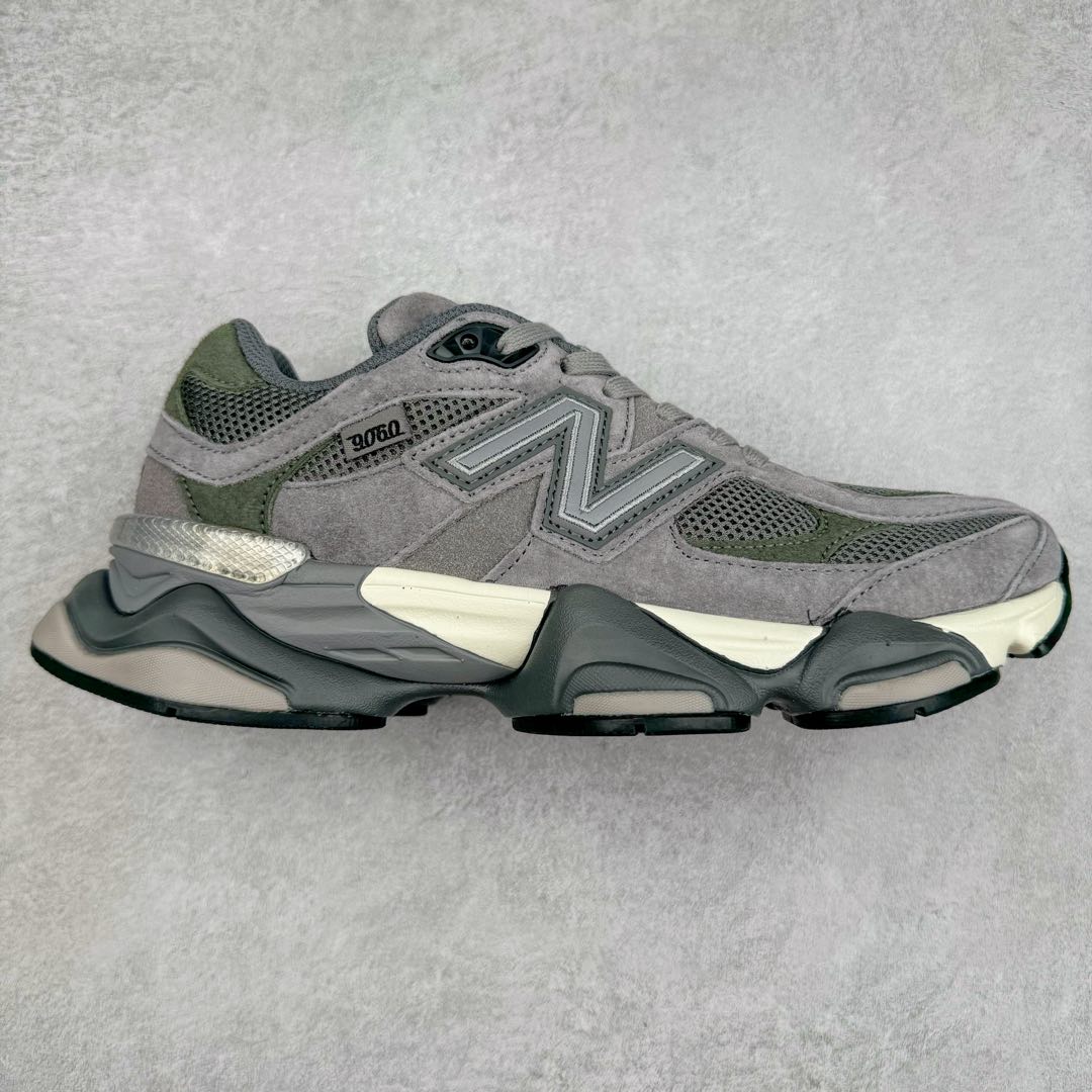 图片[5]-＃纯原特价福利 New Balance NB9060系列 新百伦绒面革网布经典百搭防滑耐磨透气低帮生活休闲鞋 全套原楦原纸板原厂数据开发 进口三明治网面 原装进口翻毛皮料正确绒感卡色 正确中底拉帮中底网布细节 原厂标裁 带紫光防伪 定制后跟透明水晶模块 冲裁组合 大底贴合程度胶水上色把控完美 整洁度挑战全网艺术家 多道序QC把关品质完善 匠心打造 耗时两个月开发完成 工艺极其复杂难度可想而知 新开独立私模大底 全网唯一正确六层组合大底 高端零售专供产物 尺码：36 37 37.5 38 38.5 39 40 40.5 41 42 42.5 43 44 45 46.5-选品中心