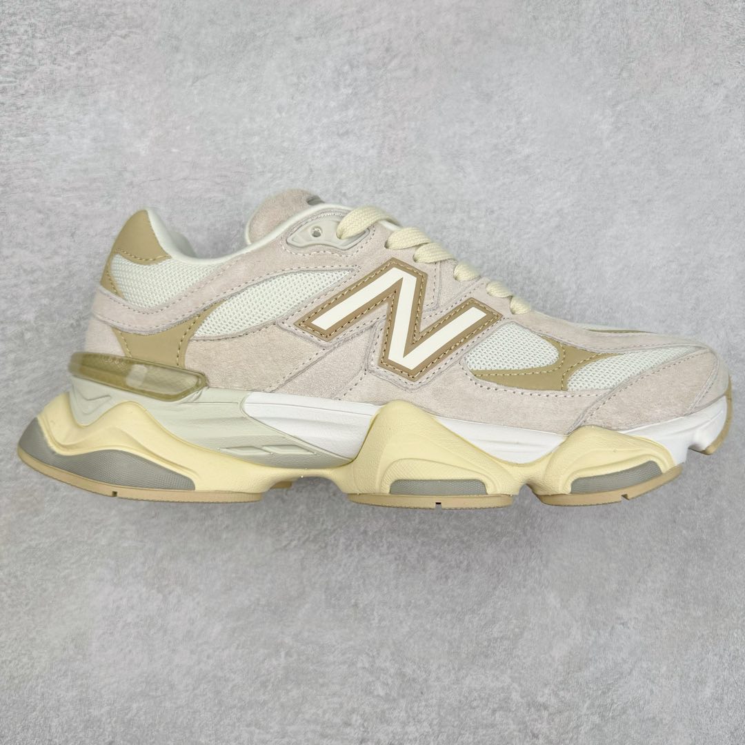 ＃纯原特价福利 New Balance NB9060系列 新百伦绒面革网布经典百搭防滑耐磨透气低帮生活休闲鞋 全套原楦原纸板原厂数据开发 进口三明治网面 原装进口翻毛皮料正确绒感卡色 正确中底拉帮中底网布细节 原厂标裁 带紫光防伪 定制后跟透明水晶模块 冲裁组合 大底贴合程度胶水上色把控完美 整洁度挑战全网艺术家 多道序QC把关品质完善 匠心打造 耗时两个月开发完成 工艺极其复杂难度可想而知 新开独立私模大底 全网唯一正确六层组合大底 高端零售专供产物 尺码：36 37 37.5 38 38.5 39 40 40.5 41 42 42.5 43 44 45 46.5-选品中心