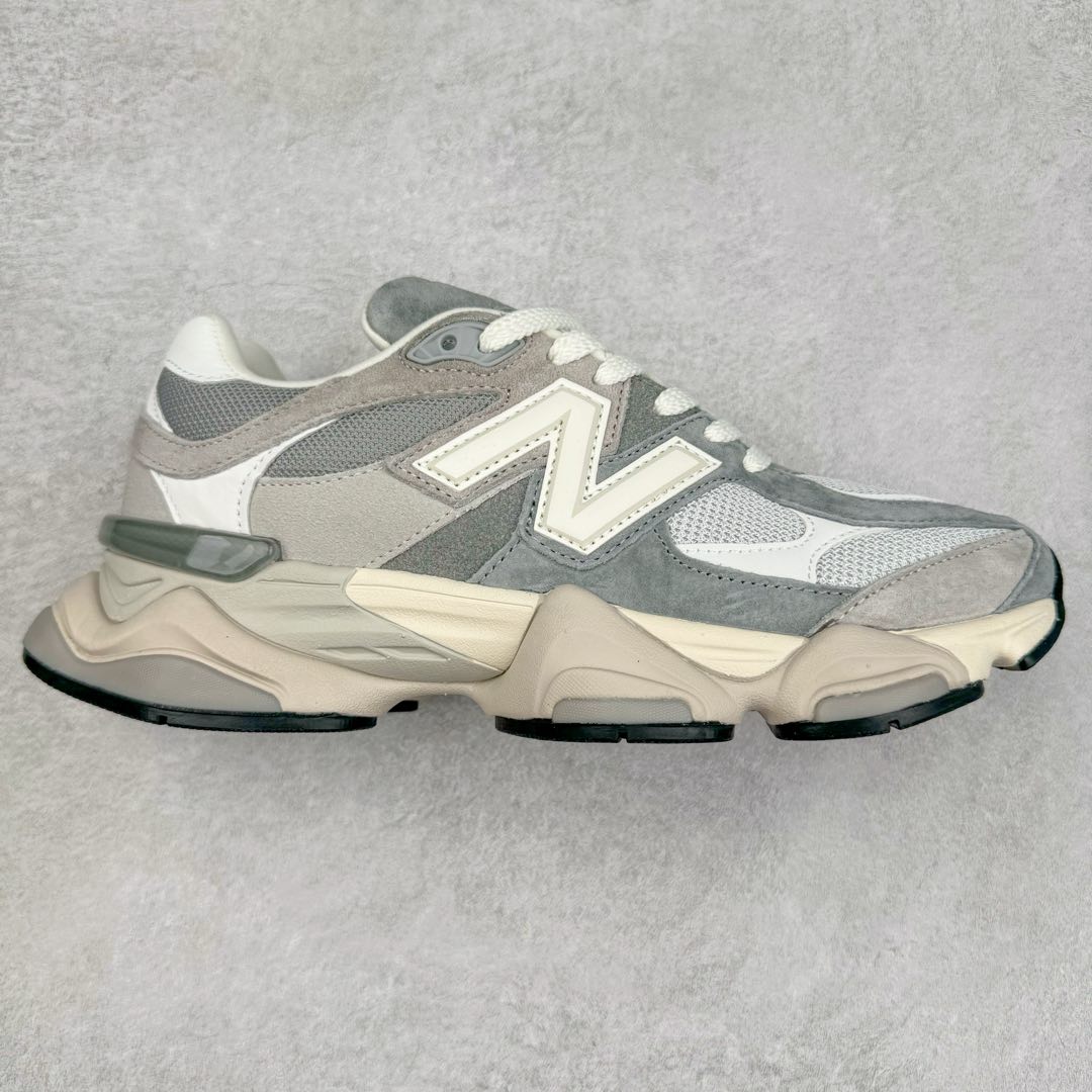图片[6]-＃纯原特价福利 New Balance NB9060系列 新百伦绒面革网布经典百搭防滑耐磨透气低帮生活休闲鞋 全套原楦原纸板原厂数据开发 进口三明治网面 原装进口翻毛皮料正确绒感卡色 正确中底拉帮中底网布细节 原厂标裁 带紫光防伪 定制后跟透明水晶模块 冲裁组合 大底贴合程度胶水上色把控完美 整洁度挑战全网艺术家 多道序QC把关品质完善 匠心打造 耗时两个月开发完成 工艺极其复杂难度可想而知 新开独立私模大底 全网唯一正确六层组合大底 高端零售专供产物 尺码：36 37 37.5 38 38.5 39 40 40.5 41 42 42.5 43 44 45 46.5-选品中心