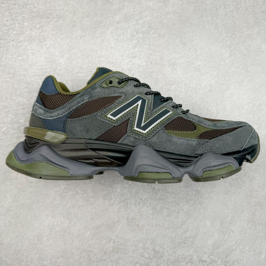 图片[9]-＃纯原特价福利 New Balance NB9060系列 新百伦绒面革网布经典百搭防滑耐磨透气低帮生活休闲鞋 全套原楦原纸板原厂数据开发 进口三明治网面 原装进口翻毛皮料正确绒感卡色 正确中底拉帮中底网布细节 原厂标裁 带紫光防伪 定制后跟透明水晶模块 冲裁组合 大底贴合程度胶水上色把控完美 整洁度挑战全网艺术家 多道序QC把关品质完善 匠心打造 耗时两个月开发完成 工艺极其复杂难度可想而知 新开独立私模大底 全网唯一正确六层组合大底 高端零售专供产物 尺码：36 37 37.5 38 38.5 39 40 40.5 41 42 42.5 43 44 45 46.5-选品中心