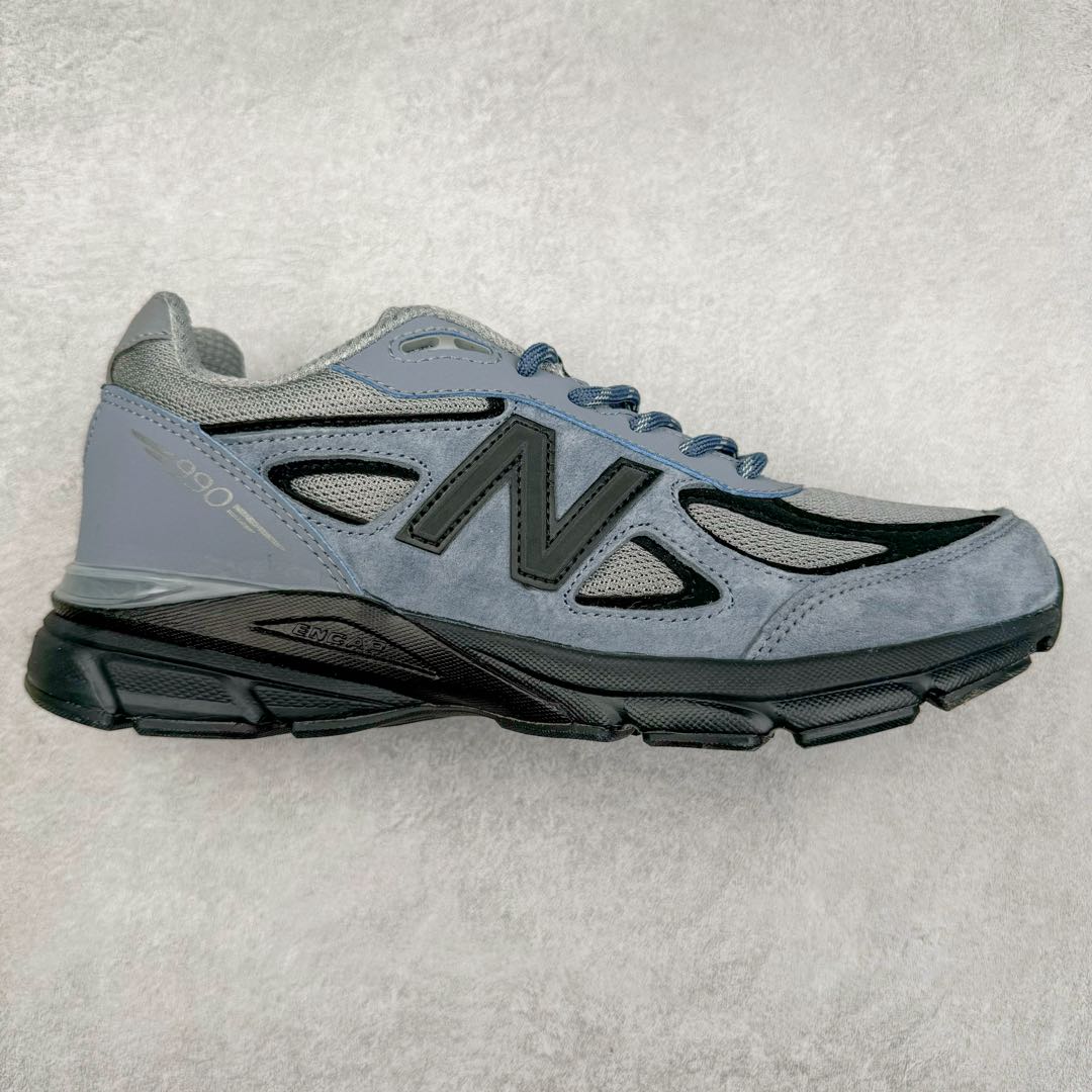 ＃K版纯原 New Balance in USA M990V4 新百伦NB系列美产血统经典复古休闲运动百搭老爹跑步鞋 990V4延续了品牌引以为傲的精湛制鞋技艺及经典复古轮廓 同时中底结合新的ACTIVE lite和PU材料 重新诠释ENCAP科技 带来绝佳缓震体验 于细节处 全鞋360度的3M反光设计 及鞋舌固定功能上的提升 配以全新的N标设计更是带来绝佳的用户体验 尺码：36 37 37.5 38 38.5 39 40 40.5 41.5 42 42.5 43 44 44.5 45-选品中心
