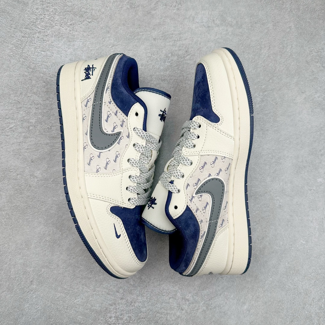 图片[3]-Air Jordan AJ1 Low 低帮系列定制配色XS6086-001 原厂内置气垫魔块 A模大底 头层小牛皮 鞋舌AJ原厂专用牛津布+AJ专用反口珍珠布+原厂无杂质高弹内里海棉+特殊封边弹力鞋带 尺码：36 36.5 37.5 38 38.5 39 40 40.5 41 42 42.5 43 44 44.5 45 46-选品中心