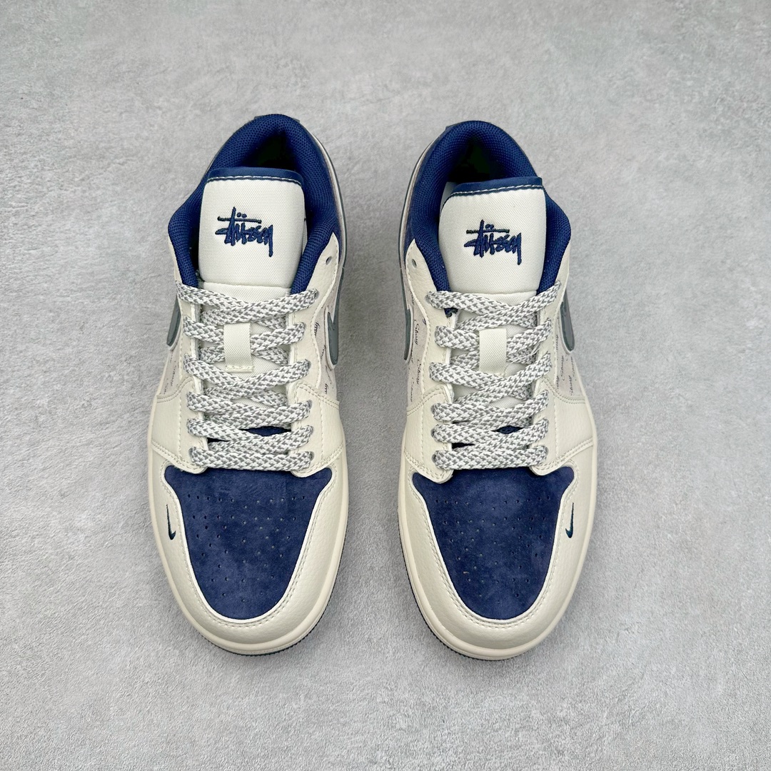 图片[2]-Air Jordan AJ1 Low 低帮系列定制配色XS6086-001 原厂内置气垫魔块 A模大底 头层小牛皮 鞋舌AJ原厂专用牛津布+AJ专用反口珍珠布+原厂无杂质高弹内里海棉+特殊封边弹力鞋带 尺码：36 36.5 37.5 38 38.5 39 40 40.5 41 42 42.5 43 44 44.5 45 46-选品中心