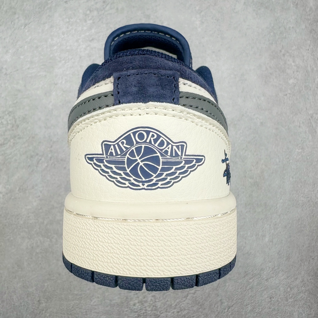 图片[8]-Air Jordan AJ1 Low 低帮系列定制配色XS6086-001 原厂内置气垫魔块 A模大底 头层小牛皮 鞋舌AJ原厂专用牛津布+AJ专用反口珍珠布+原厂无杂质高弹内里海棉+特殊封边弹力鞋带 尺码：36 36.5 37.5 38 38.5 39 40 40.5 41 42 42.5 43 44 44.5 45 46-选品中心