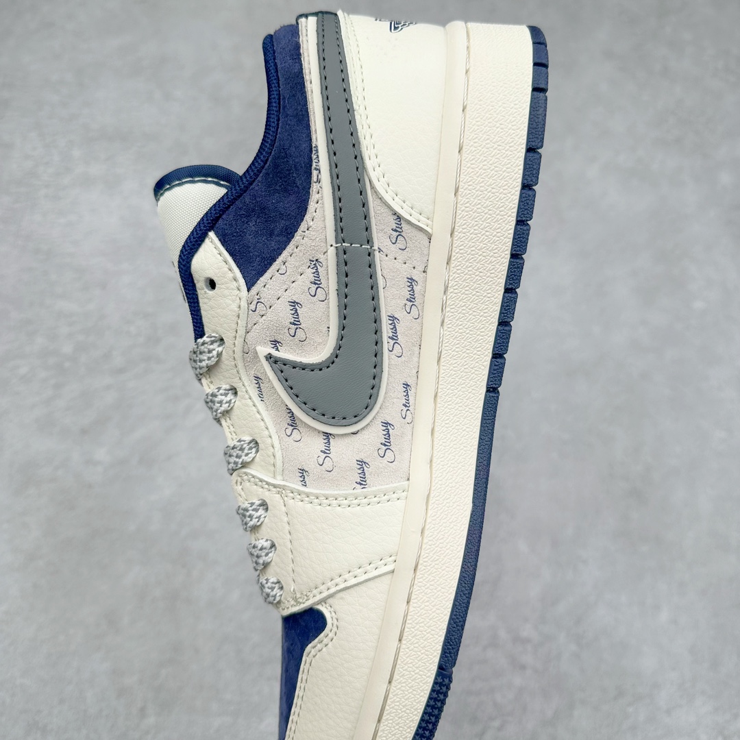 图片[7]-Air Jordan AJ1 Low 低帮系列定制配色XS6086-001 原厂内置气垫魔块 A模大底 头层小牛皮 鞋舌AJ原厂专用牛津布+AJ专用反口珍珠布+原厂无杂质高弹内里海棉+特殊封边弹力鞋带 尺码：36 36.5 37.5 38 38.5 39 40 40.5 41 42 42.5 43 44 44.5 45 46-选品中心