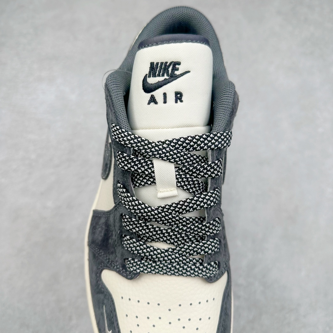 图片[5]-Air Jordan AJ1 Low 低帮系列定制配色SJ9950-047 原厂内置气垫魔块 A模大底 头层小牛皮 鞋舌AJ原厂专用牛津布+AJ专用反口珍珠布+原厂无杂质高弹内里海棉+特殊封边弹力鞋带 尺码：36 36.5 37.5 38 38.5 39 40 40.5 41 42 42.5 43 44 44.5 45 46-选品中心