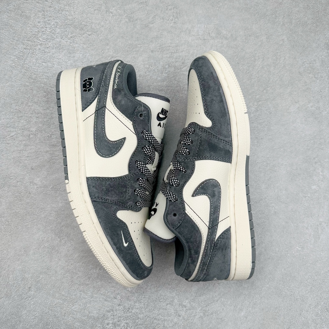 图片[3]-Air Jordan AJ1 Low 低帮系列定制配色SJ9950-047 原厂内置气垫魔块 A模大底 头层小牛皮 鞋舌AJ原厂专用牛津布+AJ专用反口珍珠布+原厂无杂质高弹内里海棉+特殊封边弹力鞋带 尺码：36 36.5 37.5 38 38.5 39 40 40.5 41 42 42.5 43 44 44.5 45 46-选品中心