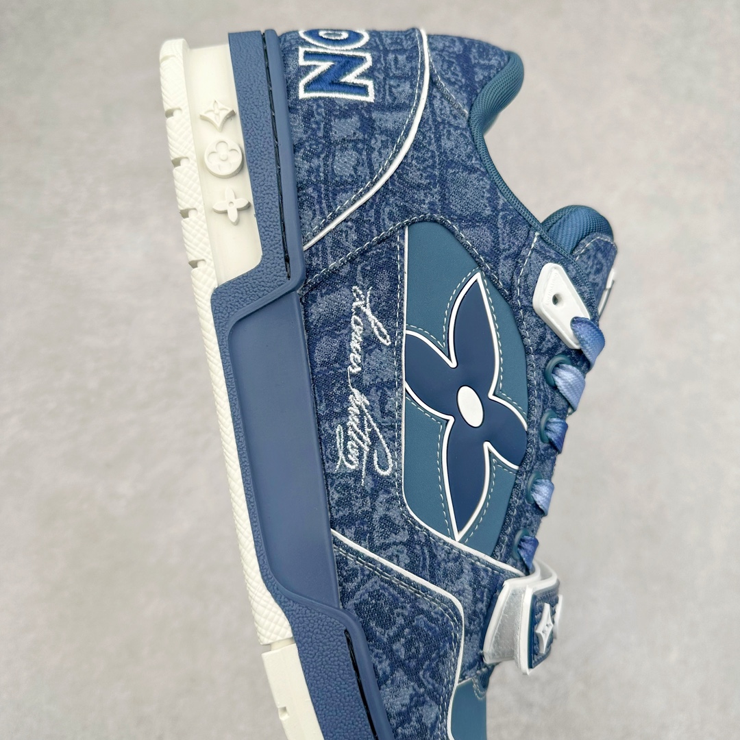 图片[6]-Louis Vuitton Trainer lv时装走秀运动鞋 高尔夫系列 全网最全配色更新最快 最成熟的做工稳定的品控 完美鞋型超高的清洁度 零毛边线头瑕疵 全套原楦原纸版原鞋开模 全网最具灵魂的版型 正确原装黄色鞋盒 正确中底印花 鞋面印花3D高频深度立体 全鞋电脑针车 紧密相连 针距密度一致 环保乳胶注塑鞋垫 厚度脚感还原原版 皮面裁剪部位 统一油边封口工艺 原装橡胶大底含胶量大底组合零偏差 专柜全套包装 防尘袋 说明书 质保卡 男女鞋 尺码：35 36 37 38 39 40 41 42 43 44 45-选品中心