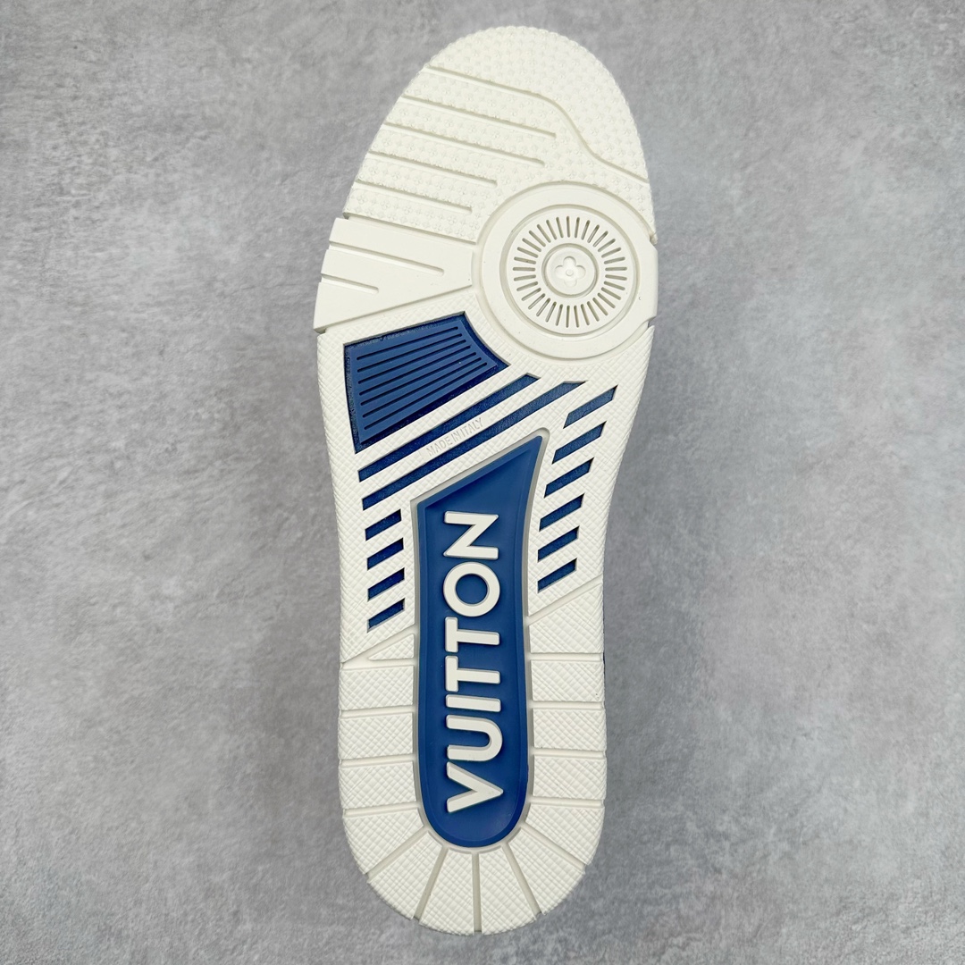 图片[9]-Louis Vuitton Trainer lv时装走秀运动鞋 高尔夫系列 全网最全配色更新最快 最成熟的做工稳定的品控 完美鞋型超高的清洁度 零毛边线头瑕疵 全套原楦原纸版原鞋开模 全网最具灵魂的版型 正确原装黄色鞋盒 正确中底印花 鞋面印花3D高频深度立体 全鞋电脑针车 紧密相连 针距密度一致 环保乳胶注塑鞋垫 厚度脚感还原原版 皮面裁剪部位 统一油边封口工艺 原装橡胶大底含胶量大底组合零偏差 专柜全套包装 防尘袋 说明书 质保卡 男女鞋 尺码：35 36 37 38 39 40 41 42 43 44 45-选品中心