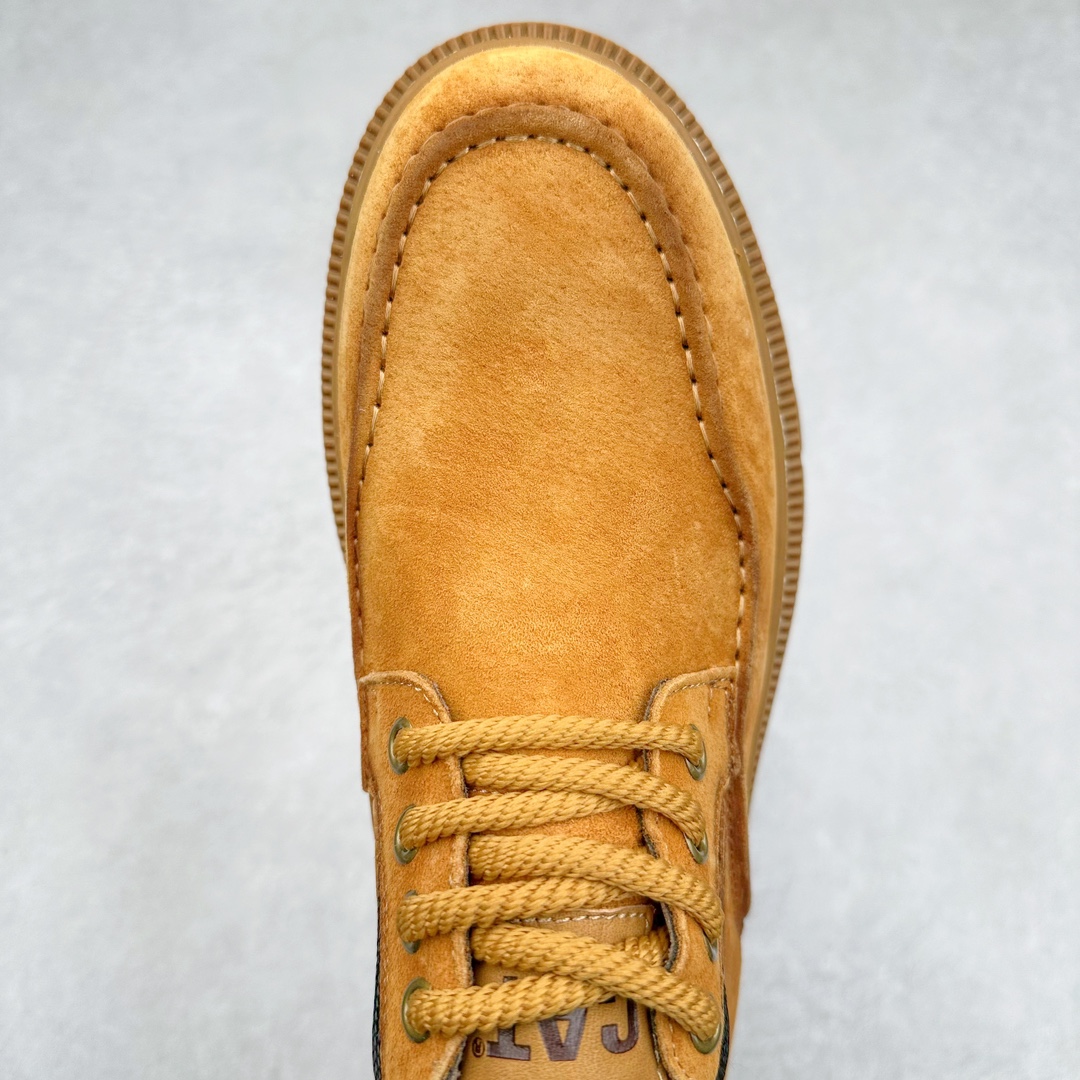 图片[4]-＃特价福利 CAT/卡特 硬汉推土机品牌 Tramp Hike Low 户外休闲低帮男鞋 广东中山代工厂原产楦型 台产耐磨麂皮材质# 手工缝线固特异缝制工艺# 轻量柔韧橡胶防滑大底# 正确原盒包装吊牌# 完全还原ZP工艺❗徒步旅行者百搭休闲旅游休闲鞋 全套官网统一包装 今年冬季防寒户外专用 日常随意搭配 型男必备 尺码：39 40 41 42 43 44 注意：比运动鞋偏大一码-选品中心