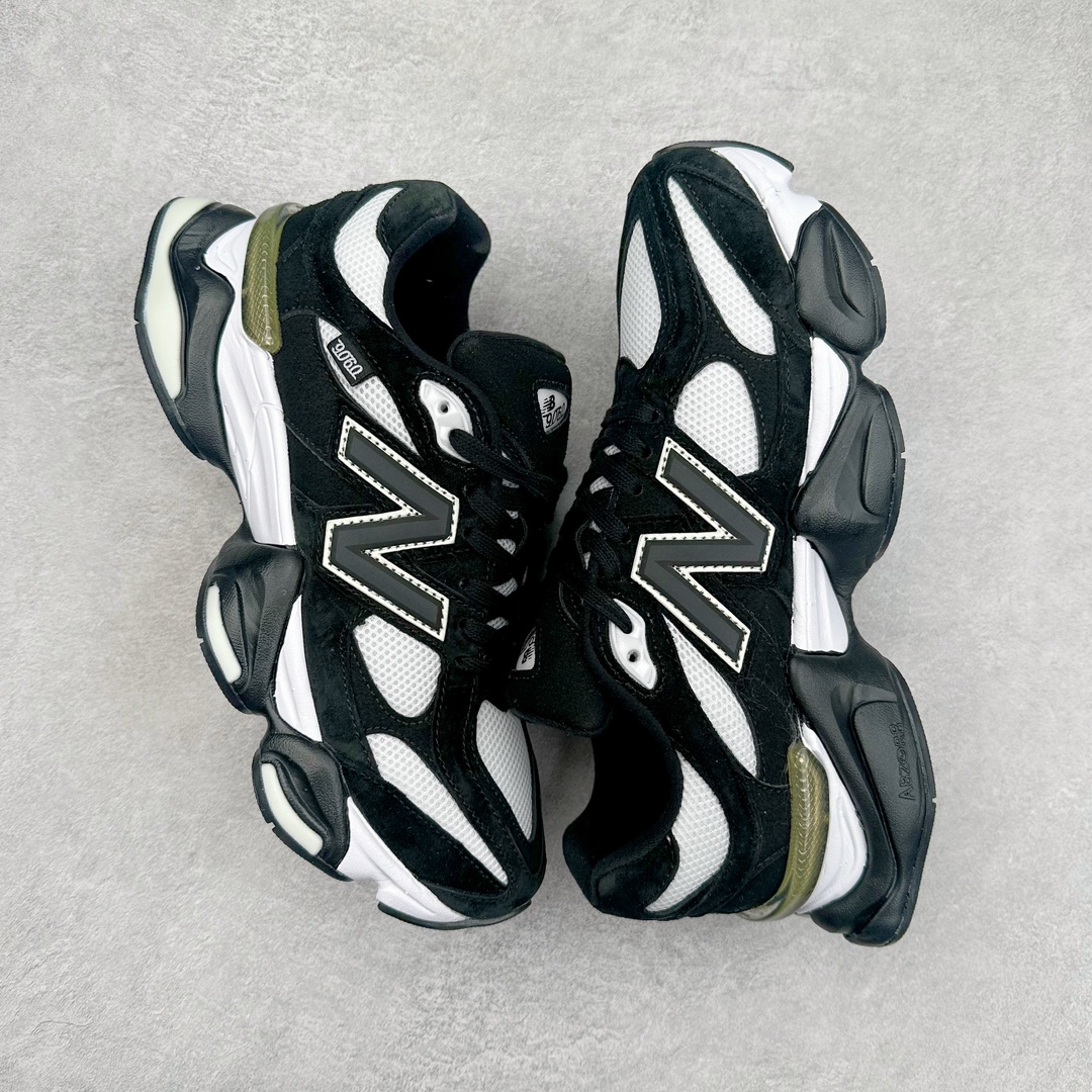 图片[3]-＃纯原特价福利 New Balance NB9060系列 新百伦绒面革网布经典百搭防滑耐磨透气低帮生活休闲鞋 全套原楦原纸板原厂数据开发 进口三明治网面 原装进口翻毛皮料正确绒感卡色 正确中底拉帮中底网布细节 原厂标裁 带紫光防伪 定制后跟透明水晶模块 冲裁组合 大底贴合程度胶水上色把控完美 整洁度挑战全网艺术家 多道序QC把关品质完善 匠心打造 耗时两个月开发完成 工艺极其复杂难度可想而知 新开独立私模大底 全网唯一正确六层组合大底 高端零售专供产物 尺码：36 37 37.5 38 38.5 39 40 40.5 41 42 42.5 43 44 45 46.5-选品中心