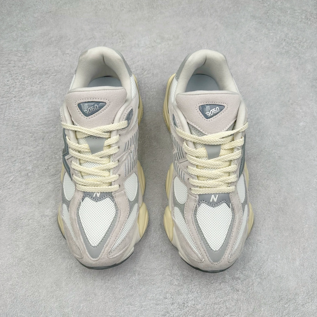 图片[2]-＃纯原特价福利 New Balance NB9060系列 新百伦绒面革网布经典百搭防滑耐磨透气低帮生活休闲鞋 全套原楦原纸板原厂数据开发 进口三明治网面 原装进口翻毛皮料正确绒感卡色 正确中底拉帮中底网布细节 原厂标裁 带紫光防伪 定制后跟透明水晶模块 冲裁组合 大底贴合程度胶水上色把控完美 整洁度挑战全网艺术家 多道序QC把关品质完善 匠心打造 耗时两个月开发完成 工艺极其复杂难度可想而知 新开独立私模大底 全网唯一正确六层组合大底 高端零售专供产物 尺码：36 37 37.5 38 38.5 39 40 40.5 41 42 42.5 43 44 45 46.5-选品中心