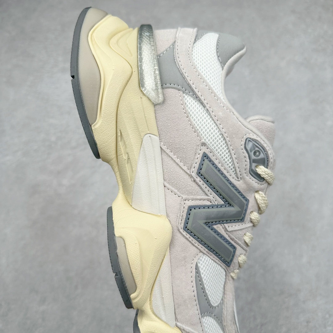 图片[6]-＃纯原特价福利 New Balance NB9060系列 新百伦绒面革网布经典百搭防滑耐磨透气低帮生活休闲鞋 全套原楦原纸板原厂数据开发 进口三明治网面 原装进口翻毛皮料正确绒感卡色 正确中底拉帮中底网布细节 原厂标裁 带紫光防伪 定制后跟透明水晶模块 冲裁组合 大底贴合程度胶水上色把控完美 整洁度挑战全网艺术家 多道序QC把关品质完善 匠心打造 耗时两个月开发完成 工艺极其复杂难度可想而知 新开独立私模大底 全网唯一正确六层组合大底 高端零售专供产物 尺码：36 37 37.5 38 38.5 39 40 40.5 41 42 42.5 43 44 45 46.5-选品中心