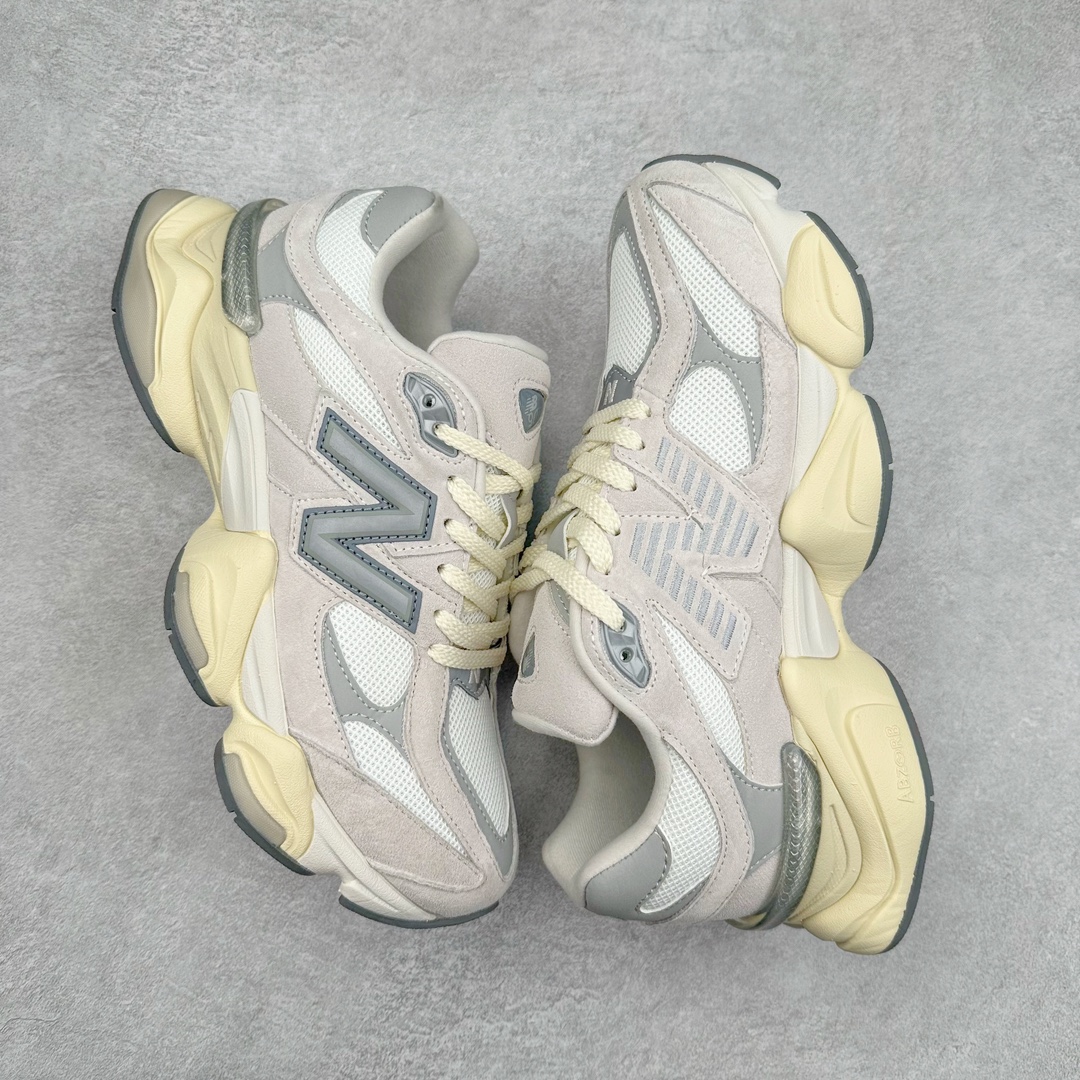 图片[3]-＃纯原特价福利 New Balance NB9060系列 新百伦绒面革网布经典百搭防滑耐磨透气低帮生活休闲鞋 全套原楦原纸板原厂数据开发 进口三明治网面 原装进口翻毛皮料正确绒感卡色 正确中底拉帮中底网布细节 原厂标裁 带紫光防伪 定制后跟透明水晶模块 冲裁组合 大底贴合程度胶水上色把控完美 整洁度挑战全网艺术家 多道序QC把关品质完善 匠心打造 耗时两个月开发完成 工艺极其复杂难度可想而知 新开独立私模大底 全网唯一正确六层组合大底 高端零售专供产物 尺码：36 37 37.5 38 38.5 39 40 40.5 41 42 42.5 43 44 45 46.5-选品中心
