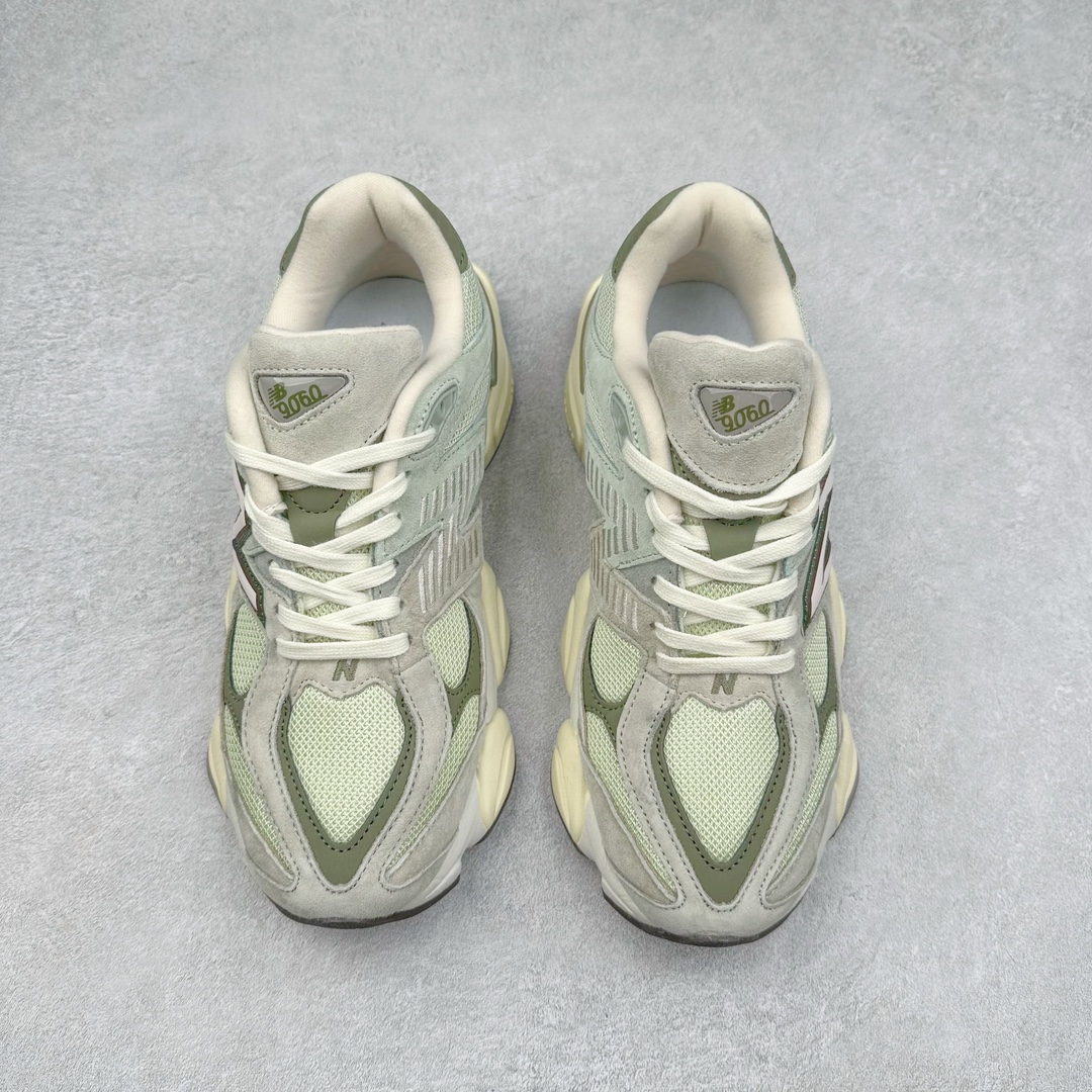 图片[2]-＃纯原特价福利 New Balance NB9060系列 新百伦绒面革网布经典百搭防滑耐磨透气低帮生活休闲鞋 全套原楦原纸板原厂数据开发 进口三明治网面 原装进口翻毛皮料正确绒感卡色 正确中底拉帮中底网布细节 原厂标裁 带紫光防伪 定制后跟透明水晶模块 冲裁组合 大底贴合程度胶水上色把控完美 整洁度挑战全网艺术家 多道序QC把关品质完善 匠心打造 耗时两个月开发完成 工艺极其复杂难度可想而知 新开独立私模大底 全网唯一正确六层组合大底 高端零售专供产物 尺码：36 37 37.5 38 38.5 39 40 40.5 41 42 42.5 43 44 45 46.5-选品中心