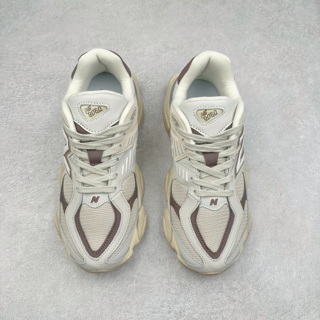 图片[2]-＃纯原特价福利 New Balance NB9060系列 新百伦绒面革网布经典百搭防滑耐磨透气低帮生活休闲鞋 全套原楦原纸板原厂数据开发 进口三明治网面 原装进口翻毛皮料正确绒感卡色 正确中底拉帮中底网布细节 原厂标裁 带紫光防伪 定制后跟透明水晶模块 冲裁组合 大底贴合程度胶水上色把控完美 整洁度挑战全网艺术家 多道序QC把关品质完善 匠心打造 耗时两个月开发完成 工艺极其复杂难度可想而知 新开独立私模大底 全网唯一正确六层组合大底 高端零售专供产物 尺码：36 37 37.5 38 38.5 39 40 40.5 41 42 42.5 43 44 45 46.5-选品中心