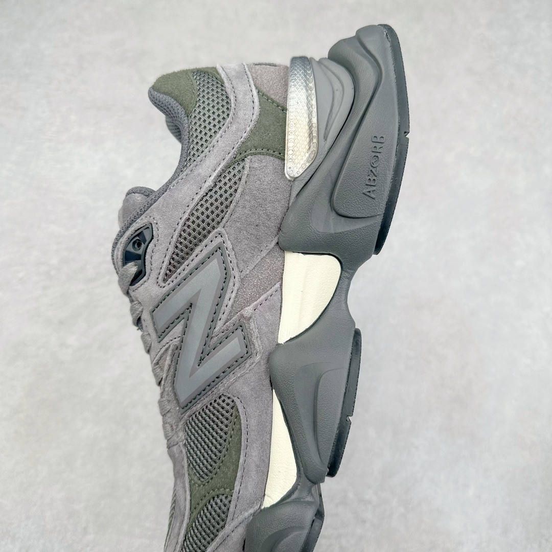 图片[7]-＃纯原特价福利 New Balance NB9060系列 新百伦绒面革网布经典百搭防滑耐磨透气低帮生活休闲鞋 全套原楦原纸板原厂数据开发 进口三明治网面 原装进口翻毛皮料正确绒感卡色 正确中底拉帮中底网布细节 原厂标裁 带紫光防伪 定制后跟透明水晶模块 冲裁组合 大底贴合程度胶水上色把控完美 整洁度挑战全网艺术家 多道序QC把关品质完善 匠心打造 耗时两个月开发完成 工艺极其复杂难度可想而知 新开独立私模大底 全网唯一正确六层组合大底 高端零售专供产物 尺码：36 37 37.5 38 38.5 39 40 40.5 41 42 42.5 43 44 45 46.5-选品中心