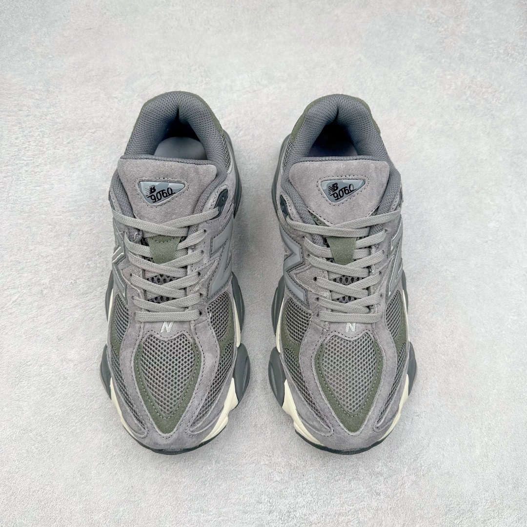 图片[2]-＃纯原特价福利 New Balance NB9060系列 新百伦绒面革网布经典百搭防滑耐磨透气低帮生活休闲鞋 全套原楦原纸板原厂数据开发 进口三明治网面 原装进口翻毛皮料正确绒感卡色 正确中底拉帮中底网布细节 原厂标裁 带紫光防伪 定制后跟透明水晶模块 冲裁组合 大底贴合程度胶水上色把控完美 整洁度挑战全网艺术家 多道序QC把关品质完善 匠心打造 耗时两个月开发完成 工艺极其复杂难度可想而知 新开独立私模大底 全网唯一正确六层组合大底 高端零售专供产物 尺码：36 37 37.5 38 38.5 39 40 40.5 41 42 42.5 43 44 45 46.5-选品中心