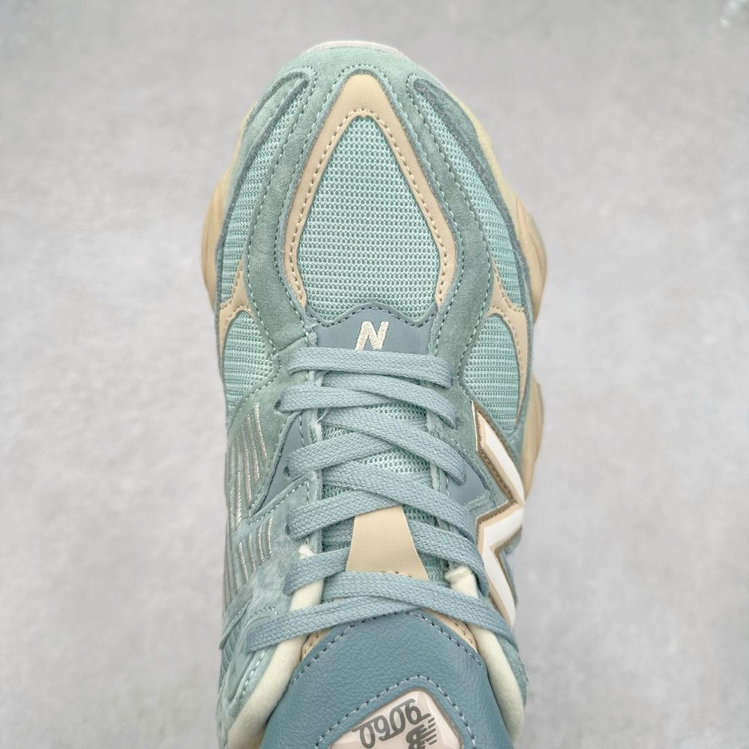 图片[4]-＃纯原特价福利 New Balance NB9060系列 新百伦绒面革网布经典百搭防滑耐磨透气低帮生活休闲鞋 全套原楦原纸板原厂数据开发 进口三明治网面 原装进口翻毛皮料正确绒感卡色 正确中底拉帮中底网布细节 原厂标裁 带紫光防伪 定制后跟透明水晶模块 冲裁组合 大底贴合程度胶水上色把控完美 整洁度挑战全网艺术家 多道序QC把关品质完善 匠心打造 耗时两个月开发完成 工艺极其复杂难度可想而知 新开独立私模大底 全网唯一正确六层组合大底 高端零售专供产物 尺码：36 37 37.5 38 38.5 39 40 40.5 41 42 42.5 43 44 45 46.5-选品中心