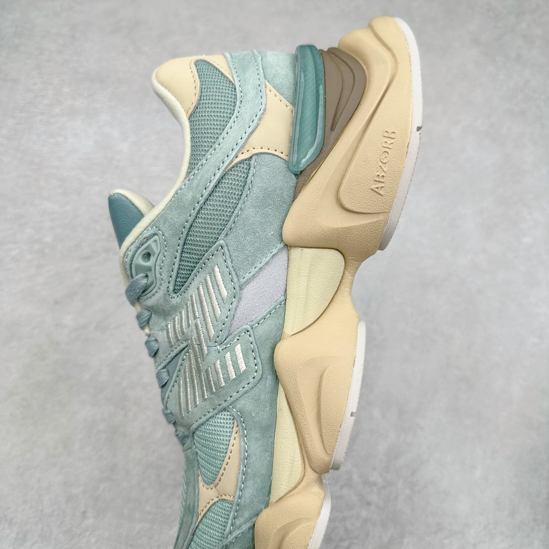 图片[7]-＃纯原特价福利 New Balance NB9060系列 新百伦绒面革网布经典百搭防滑耐磨透气低帮生活休闲鞋 全套原楦原纸板原厂数据开发 进口三明治网面 原装进口翻毛皮料正确绒感卡色 正确中底拉帮中底网布细节 原厂标裁 带紫光防伪 定制后跟透明水晶模块 冲裁组合 大底贴合程度胶水上色把控完美 整洁度挑战全网艺术家 多道序QC把关品质完善 匠心打造 耗时两个月开发完成 工艺极其复杂难度可想而知 新开独立私模大底 全网唯一正确六层组合大底 高端零售专供产物 尺码：36 37 37.5 38 38.5 39 40 40.5 41 42 42.5 43 44 45 46.5-选品中心