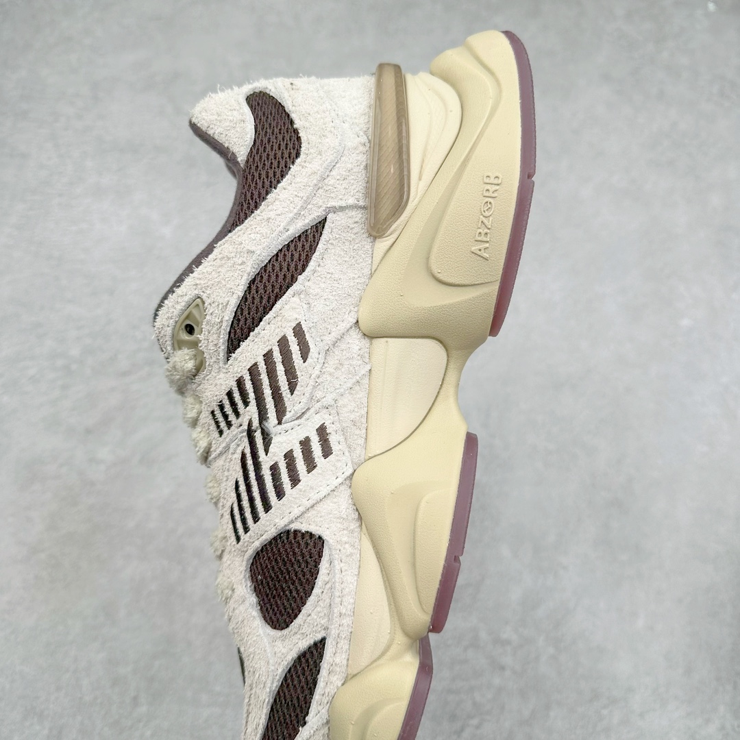 图片[7]-＃纯原特价福利 New Balance NB9060系列 新百伦绒面革网布经典百搭防滑耐磨透气低帮生活休闲鞋 全套原楦原纸板原厂数据开发 进口三明治网面 原装进口翻毛皮料正确绒感卡色 正确中底拉帮中底网布细节 原厂标裁 带紫光防伪 定制后跟透明水晶模块 冲裁组合 大底贴合程度胶水上色把控完美 整洁度挑战全网艺术家 多道序QC把关品质完善 匠心打造 耗时两个月开发完成 工艺极其复杂难度可想而知 新开独立私模大底 全网唯一正确六层组合大底 高端零售专供产物 尺码：36 37 37.5 38 38.5 39 40 40.5 41 42 42.5 43 44 45 46.5-选品中心