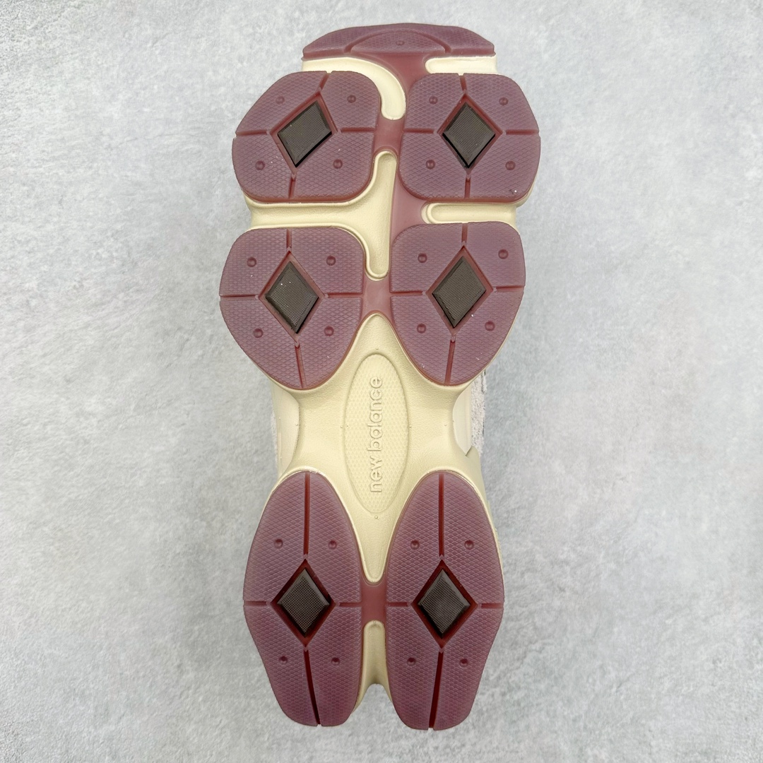 图片[9]-＃纯原特价福利 New Balance NB9060系列 新百伦绒面革网布经典百搭防滑耐磨透气低帮生活休闲鞋 全套原楦原纸板原厂数据开发 进口三明治网面 原装进口翻毛皮料正确绒感卡色 正确中底拉帮中底网布细节 原厂标裁 带紫光防伪 定制后跟透明水晶模块 冲裁组合 大底贴合程度胶水上色把控完美 整洁度挑战全网艺术家 多道序QC把关品质完善 匠心打造 耗时两个月开发完成 工艺极其复杂难度可想而知 新开独立私模大底 全网唯一正确六层组合大底 高端零售专供产物 尺码：36 37 37.5 38 38.5 39 40 40.5 41 42 42.5 43 44 45 46.5-选品中心