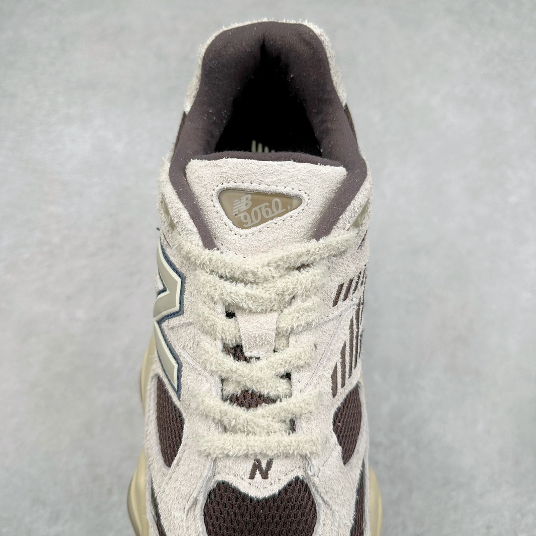 图片[5]-＃纯原特价福利 New Balance NB9060系列 新百伦绒面革网布经典百搭防滑耐磨透气低帮生活休闲鞋 全套原楦原纸板原厂数据开发 进口三明治网面 原装进口翻毛皮料正确绒感卡色 正确中底拉帮中底网布细节 原厂标裁 带紫光防伪 定制后跟透明水晶模块 冲裁组合 大底贴合程度胶水上色把控完美 整洁度挑战全网艺术家 多道序QC把关品质完善 匠心打造 耗时两个月开发完成 工艺极其复杂难度可想而知 新开独立私模大底 全网唯一正确六层组合大底 高端零售专供产物 尺码：36 37 37.5 38 38.5 39 40 40.5 41 42 42.5 43 44 45 46.5-选品中心