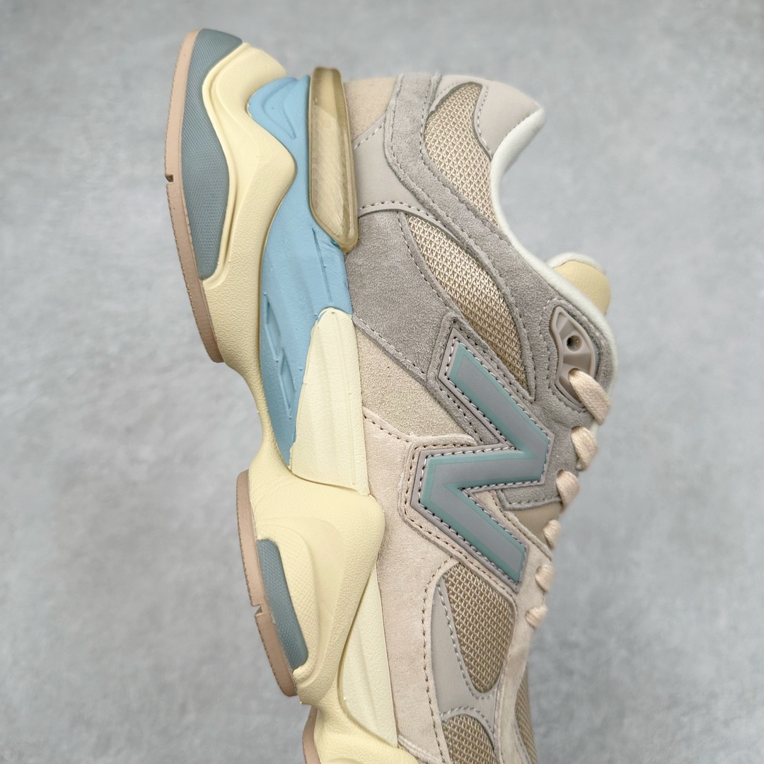 图片[6]-＃纯原特价福利 New Balance NB9060系列 新百伦绒面革网布经典百搭防滑耐磨透气低帮生活休闲鞋 全套原楦原纸板原厂数据开发 进口三明治网面 原装进口翻毛皮料正确绒感卡色 正确中底拉帮中底网布细节 原厂标裁 带紫光防伪 定制后跟透明水晶模块 冲裁组合 大底贴合程度胶水上色把控完美 整洁度挑战全网艺术家 多道序QC把关品质完善 匠心打造 耗时两个月开发完成 工艺极其复杂难度可想而知 新开独立私模大底 全网唯一正确六层组合大底 高端零售专供产物 尺码：36 37 37.5 38 38.5 39 40 40.5 41 42 42.5 43 44 45 46.5-选品中心