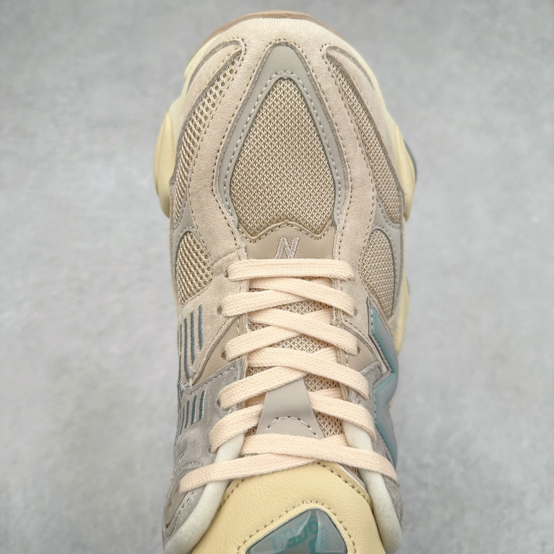 图片[4]-＃纯原特价福利 New Balance NB9060系列 新百伦绒面革网布经典百搭防滑耐磨透气低帮生活休闲鞋 全套原楦原纸板原厂数据开发 进口三明治网面 原装进口翻毛皮料正确绒感卡色 正确中底拉帮中底网布细节 原厂标裁 带紫光防伪 定制后跟透明水晶模块 冲裁组合 大底贴合程度胶水上色把控完美 整洁度挑战全网艺术家 多道序QC把关品质完善 匠心打造 耗时两个月开发完成 工艺极其复杂难度可想而知 新开独立私模大底 全网唯一正确六层组合大底 高端零售专供产物 尺码：36 37 37.5 38 38.5 39 40 40.5 41 42 42.5 43 44 45 46.5-选品中心