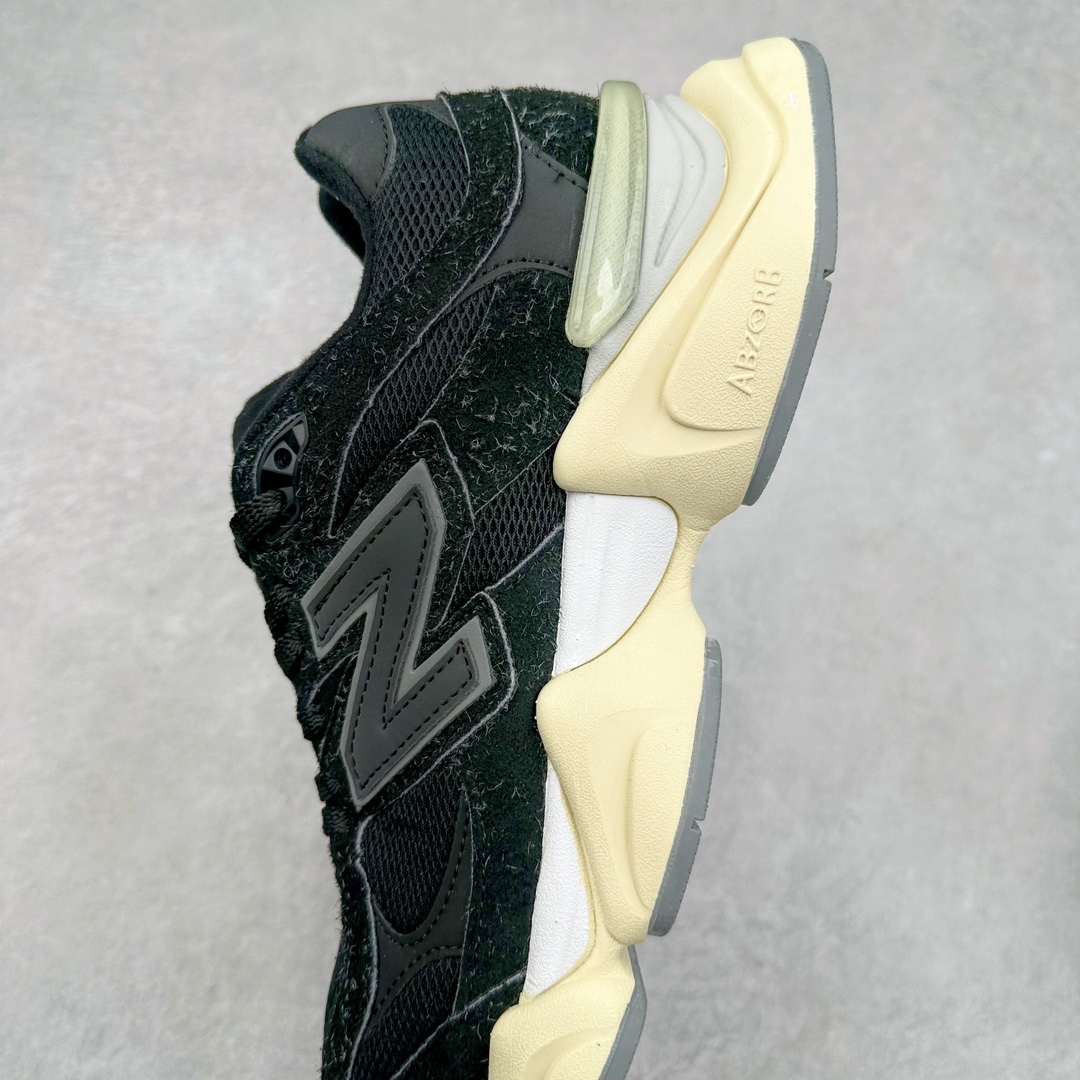图片[7]-＃纯原特价福利 New Balance NB9060系列 新百伦绒面革网布经典百搭防滑耐磨透气低帮生活休闲鞋 全套原楦原纸板原厂数据开发 进口三明治网面 原装进口翻毛皮料正确绒感卡色 正确中底拉帮中底网布细节 原厂标裁 带紫光防伪 定制后跟透明水晶模块 冲裁组合 大底贴合程度胶水上色把控完美 整洁度挑战全网艺术家 多道序QC把关品质完善 匠心打造 耗时两个月开发完成 工艺极其复杂难度可想而知 新开独立私模大底 全网唯一正确六层组合大底 高端零售专供产物 尺码：36 37 37.5 38 38.5 39 40 40.5 41 42 42.5 43 44 45 46.5-选品中心