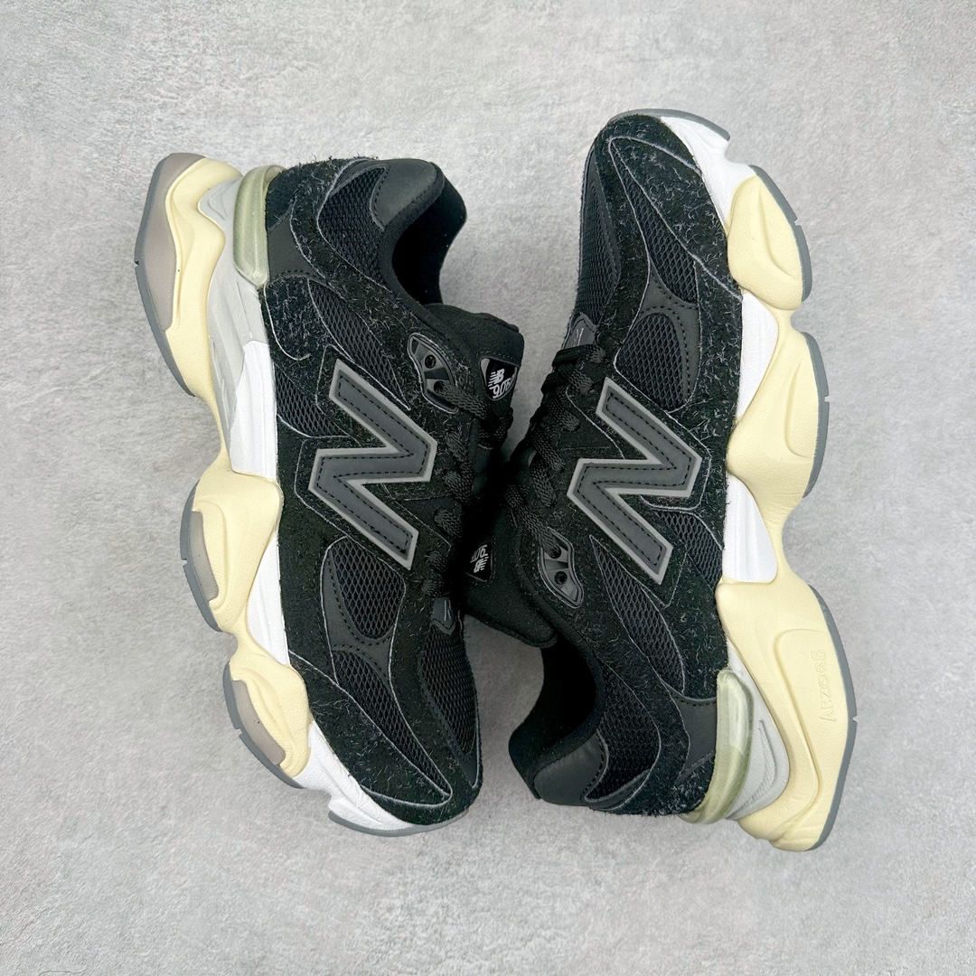 图片[3]-＃纯原特价福利 New Balance NB9060系列 新百伦绒面革网布经典百搭防滑耐磨透气低帮生活休闲鞋 全套原楦原纸板原厂数据开发 进口三明治网面 原装进口翻毛皮料正确绒感卡色 正确中底拉帮中底网布细节 原厂标裁 带紫光防伪 定制后跟透明水晶模块 冲裁组合 大底贴合程度胶水上色把控完美 整洁度挑战全网艺术家 多道序QC把关品质完善 匠心打造 耗时两个月开发完成 工艺极其复杂难度可想而知 新开独立私模大底 全网唯一正确六层组合大底 高端零售专供产物 尺码：36 37 37.5 38 38.5 39 40 40.5 41 42 42.5 43 44 45 46.5-选品中心