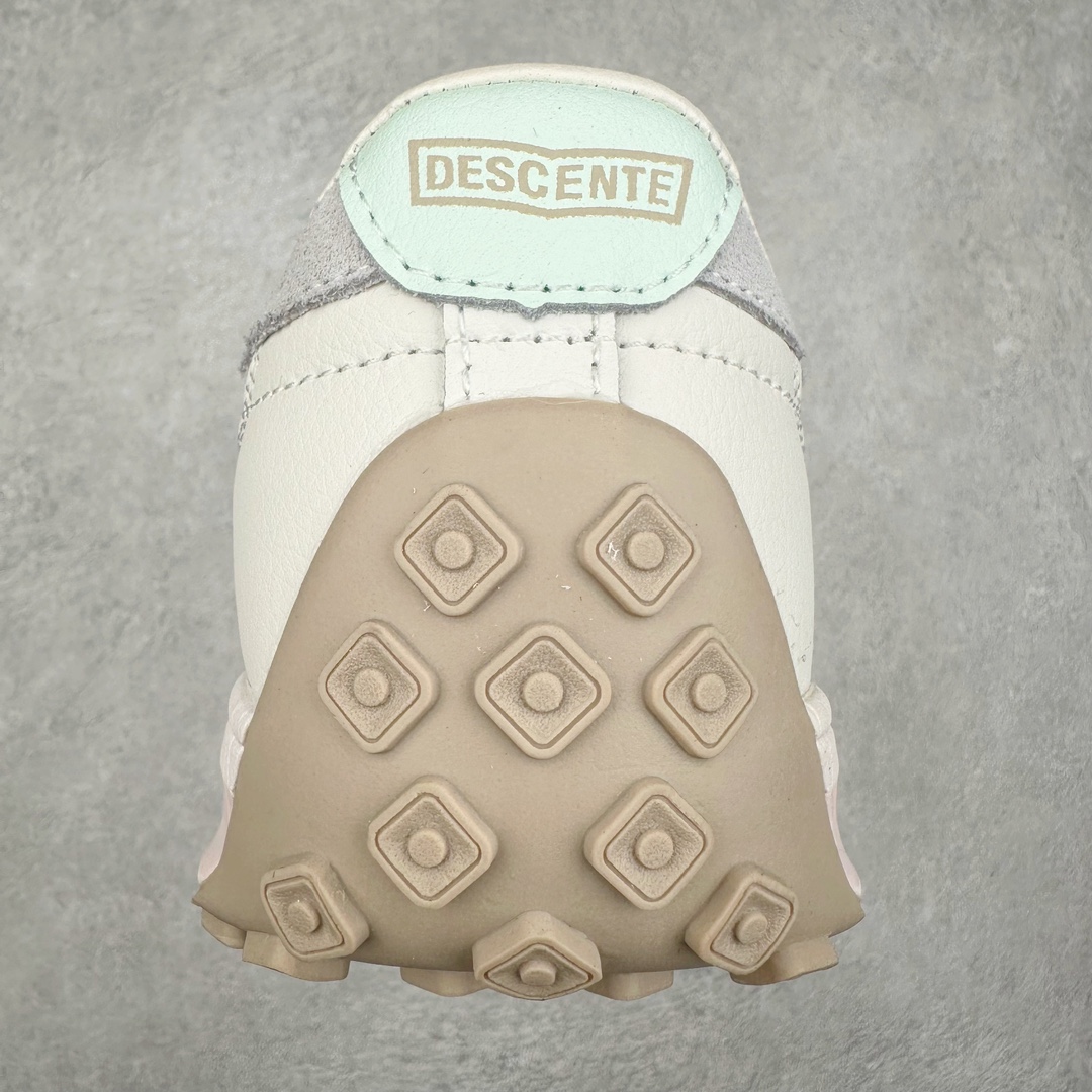 图片[8]-DESCENTE Sport Style Chron Racer迪桑特舒适百搭防滑耐磨低帮生活休闲鞋 是一款集复古与现代于一体的低帮跑步鞋 简洁的牛皮鞋面不仅彰显出时尚的质感 还适用于多种场合的穿搭 这款鞋子的透气性能极佳 轻质弹性鞋底则提供了良好的舒适度和耐磨性 使你在行走或跑步时都能感受到脚底的柔软与支撑 尺码：36 36.5 37.5 38 38.5 39 40 40.5 41 42 42.5 43 44 44.5 45-选品中心