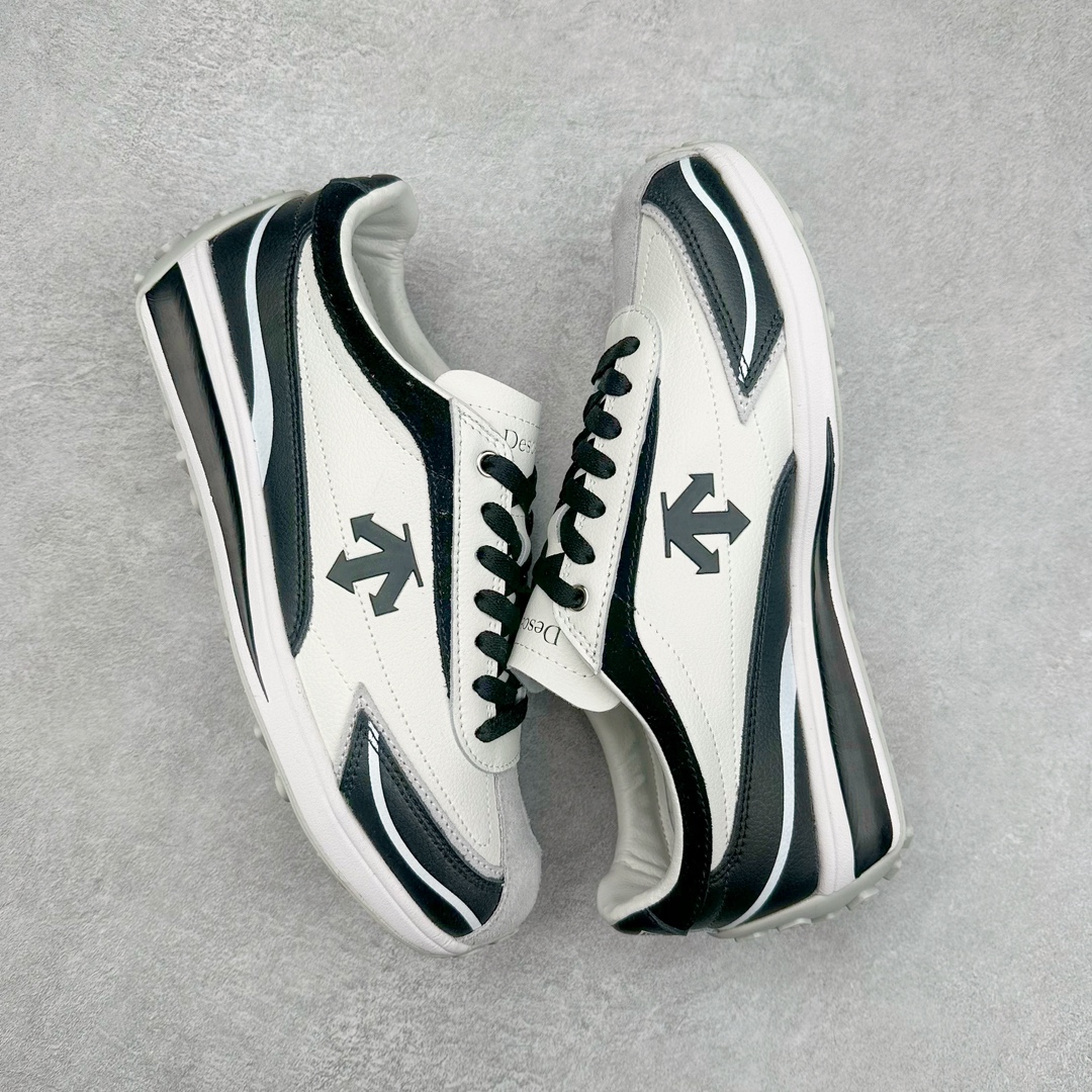 图片[3]-DESCENTE Sport Style Chron Racer迪桑特舒适百搭防滑耐磨低帮生活休闲鞋 是一款集复古与现代于一体的低帮跑步鞋 简洁的牛皮鞋面不仅彰显出时尚的质感 还适用于多种场合的穿搭 这款鞋子的透气性能极佳 轻质弹性鞋底则提供了良好的舒适度和耐磨性 使你在行走或跑步时都能感受到脚底的柔软与支撑 尺码：36 36.5 37.5 38 38.5 39 40 40.5 41 42 42.5 43 44 44.5 45-选品中心