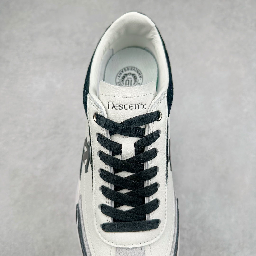 图片[5]-DESCENTE Sport Style Chron Racer迪桑特舒适百搭防滑耐磨低帮生活休闲鞋 是一款集复古与现代于一体的低帮跑步鞋 简洁的牛皮鞋面不仅彰显出时尚的质感 还适用于多种场合的穿搭 这款鞋子的透气性能极佳 轻质弹性鞋底则提供了良好的舒适度和耐磨性 使你在行走或跑步时都能感受到脚底的柔软与支撑 尺码：36 36.5 37.5 38 38.5 39 40 40.5 41 42 42.5 43 44 44.5 45-选品中心