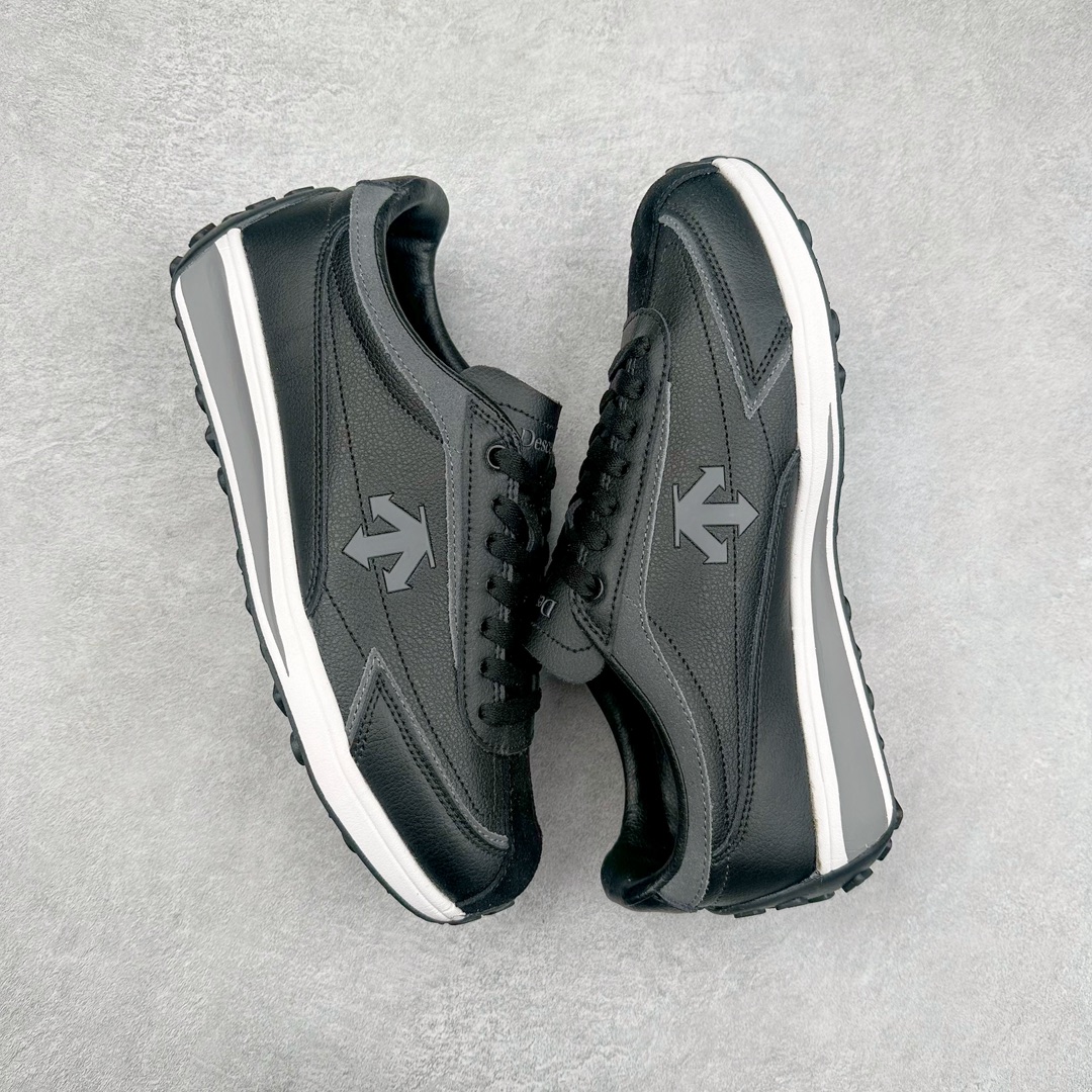 图片[3]-DESCENTE Sport Style Chron Racer迪桑特舒适百搭防滑耐磨低帮生活休闲鞋 是一款集复古与现代于一体的低帮跑步鞋 简洁的牛皮鞋面不仅彰显出时尚的质感 还适用于多种场合的穿搭 这款鞋子的透气性能极佳 轻质弹性鞋底则提供了良好的舒适度和耐磨性 使你在行走或跑步时都能感受到脚底的柔软与支撑 尺码：36 36.5 37.5 38 38.5 39 40 40.5 41 42 42.5 43 44 44.5 45-选品中心