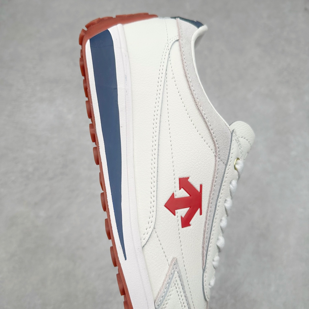 图片[6]-DESCENTE Sport Style Chron Racer迪桑特舒适百搭防滑耐磨低帮生活休闲鞋 是一款集复古与现代于一体的低帮跑步鞋 简洁的牛皮鞋面不仅彰显出时尚的质感 还适用于多种场合的穿搭 这款鞋子的透气性能极佳 轻质弹性鞋底则提供了良好的舒适度和耐磨性 使你在行走或跑步时都能感受到脚底的柔软与支撑 尺码：36 36.5 37.5 38 38.5 39 40 40.5 41 42 42.5 43 44 44.5 45-选品中心