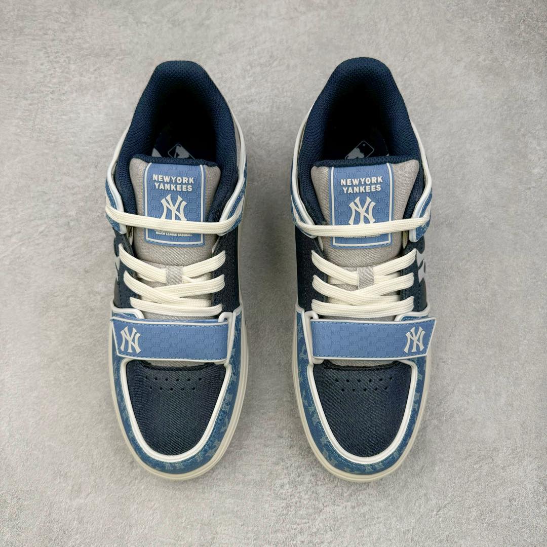 图片[2]-＃PB过验版 MLB Chunky Liner Basic 复古印花学长鞋系列低帮轻量增高厚底百搭休闲运动慢跑鞋板鞋 Korea韩国联名NY美国榄球纽约洋基队限定 目前可过轻松秒过各类鉴定 能操作的私聊 韩国代购专供 左脚内置NFC感应 区别市面贴纸假芯片 MLB专用菱形双针中底布 重点细节中底布带注胶孔 原厂NFC感应吊牌 支持鉴定 一个两位数 原盒原标 全套原楦原纸板原厂数据开发 中韩文保养标贴 绿色防霉片 平台代购专供 独家一比一RB+MD组合大底 高频后跟小人Logo精准对位立体饱满 正确网布加超迁鞋面 转印中底走线紧密 转印Logo工艺表层防刮不掉色 尺码：35 36 36.5 37.5 38 38.5 39 40 40.5 41 42 42.5 43 44 44.5 45-选品中心