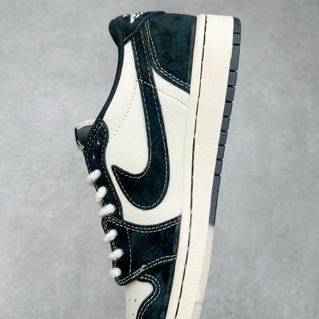 图片[7]-TS x Air Jordan AJ1 Low 倒钩低帮联名定制配色 SJ2086-138 原厂内置气垫魔块 A模大底 头层小牛皮 鞋舌AJ原厂专用牛津布+AJ专用反口珍珠布+原厂无杂质高弹内里海棉+特殊封边弹力鞋带 尺码：36 36.5 37.5 38 38.5 39 40 40.5 41 42 42.5 43 44 44.5 45 46 47.5-选品中心