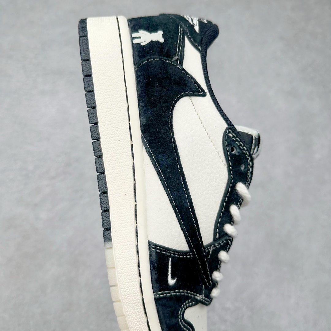 图片[6]-TS x Air Jordan AJ1 Low 倒钩低帮联名定制配色 SJ2086-138 原厂内置气垫魔块 A模大底 头层小牛皮 鞋舌AJ原厂专用牛津布+AJ专用反口珍珠布+原厂无杂质高弹内里海棉+特殊封边弹力鞋带 尺码：36 36.5 37.5 38 38.5 39 40 40.5 41 42 42.5 43 44 44.5 45 46 47.5-选品中心