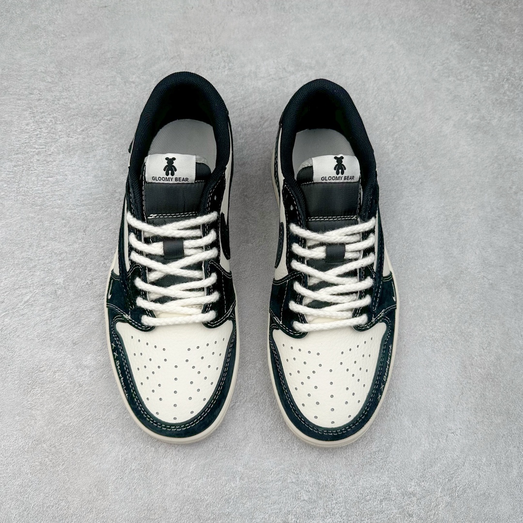 图片[2]-TS x Air Jordan AJ1 Low 倒钩低帮联名定制配色 SJ2086-138 原厂内置气垫魔块 A模大底 头层小牛皮 鞋舌AJ原厂专用牛津布+AJ专用反口珍珠布+原厂无杂质高弹内里海棉+特殊封边弹力鞋带 尺码：36 36.5 37.5 38 38.5 39 40 40.5 41 42 42.5 43 44 44.5 45 46 47.5-选品中心