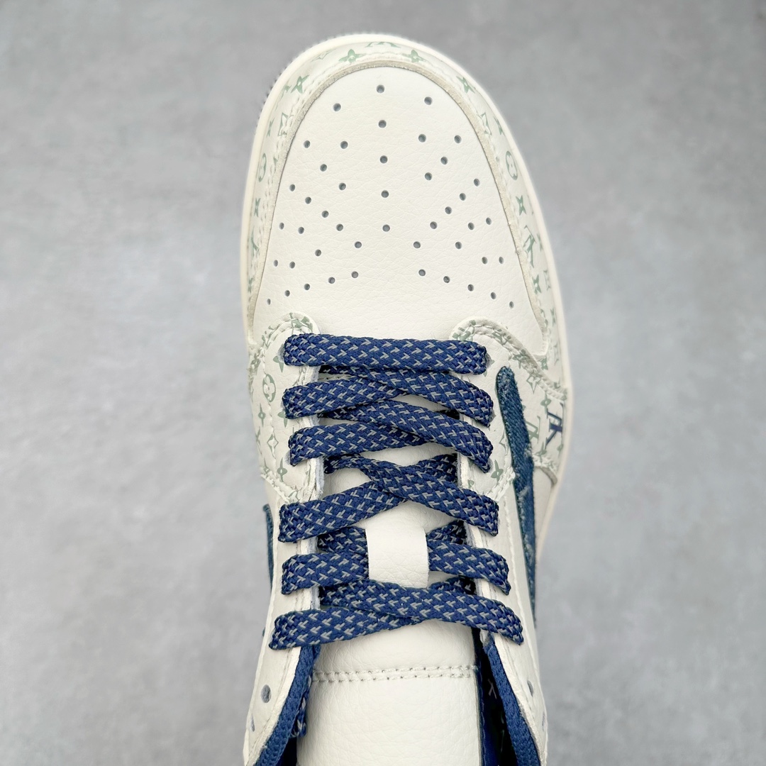 图片[4]-TS x Air Jordan AJ1 Low 倒钩低帮联名定制配色 SJ2068-004 原厂内置气垫魔块 A模大底 头层小牛皮 鞋舌AJ原厂专用牛津布+AJ专用反口珍珠布+原厂无杂质高弹内里海棉+特殊封边弹力鞋带 尺码：36 36.5 37.5 38 38.5 39 40 40.5 41 42 42.5 43 44 44.5 45 46 47.5-选品中心